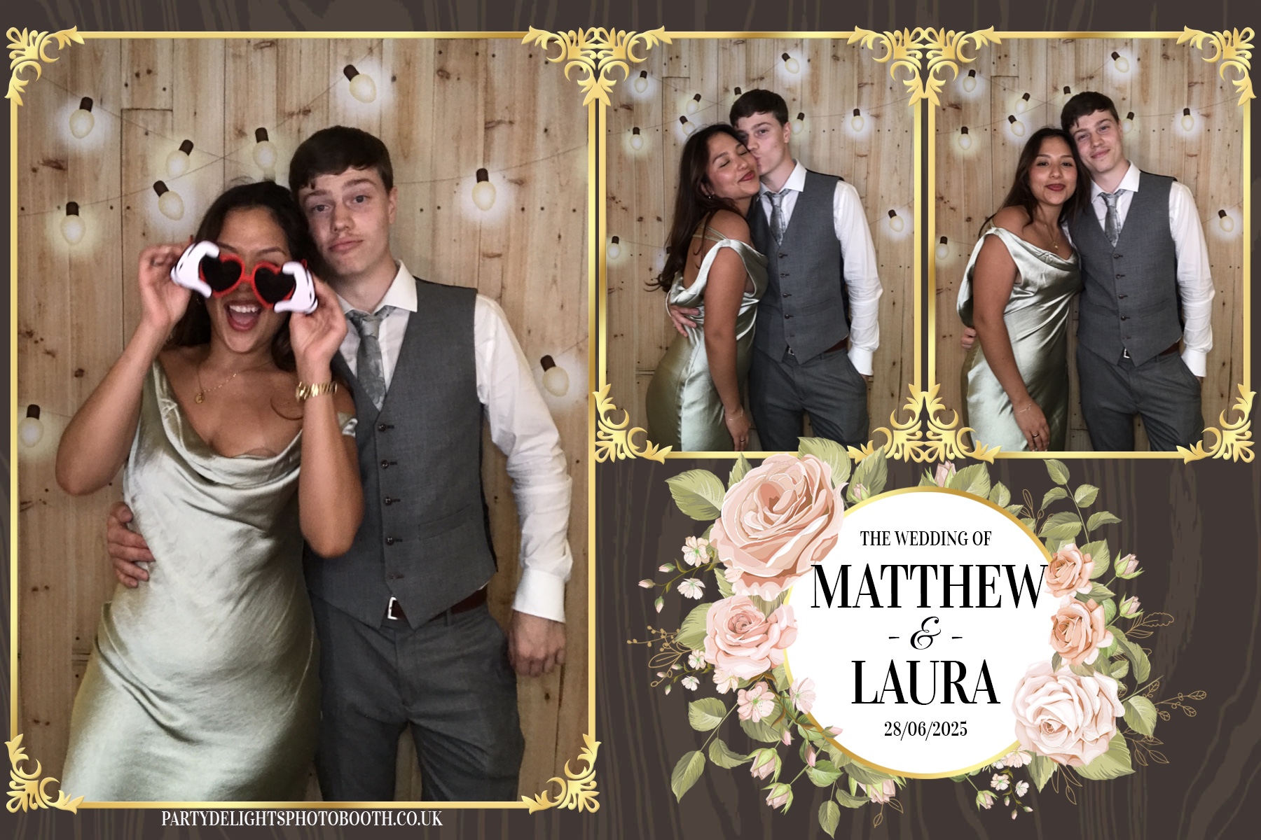 Matthew & Laura's Wedding | View more photos from the event at gallery.partydelightsphotobooth.co.uk/u/PartyDelightsPhotoBooth/Matthew-Lauras-Wedding