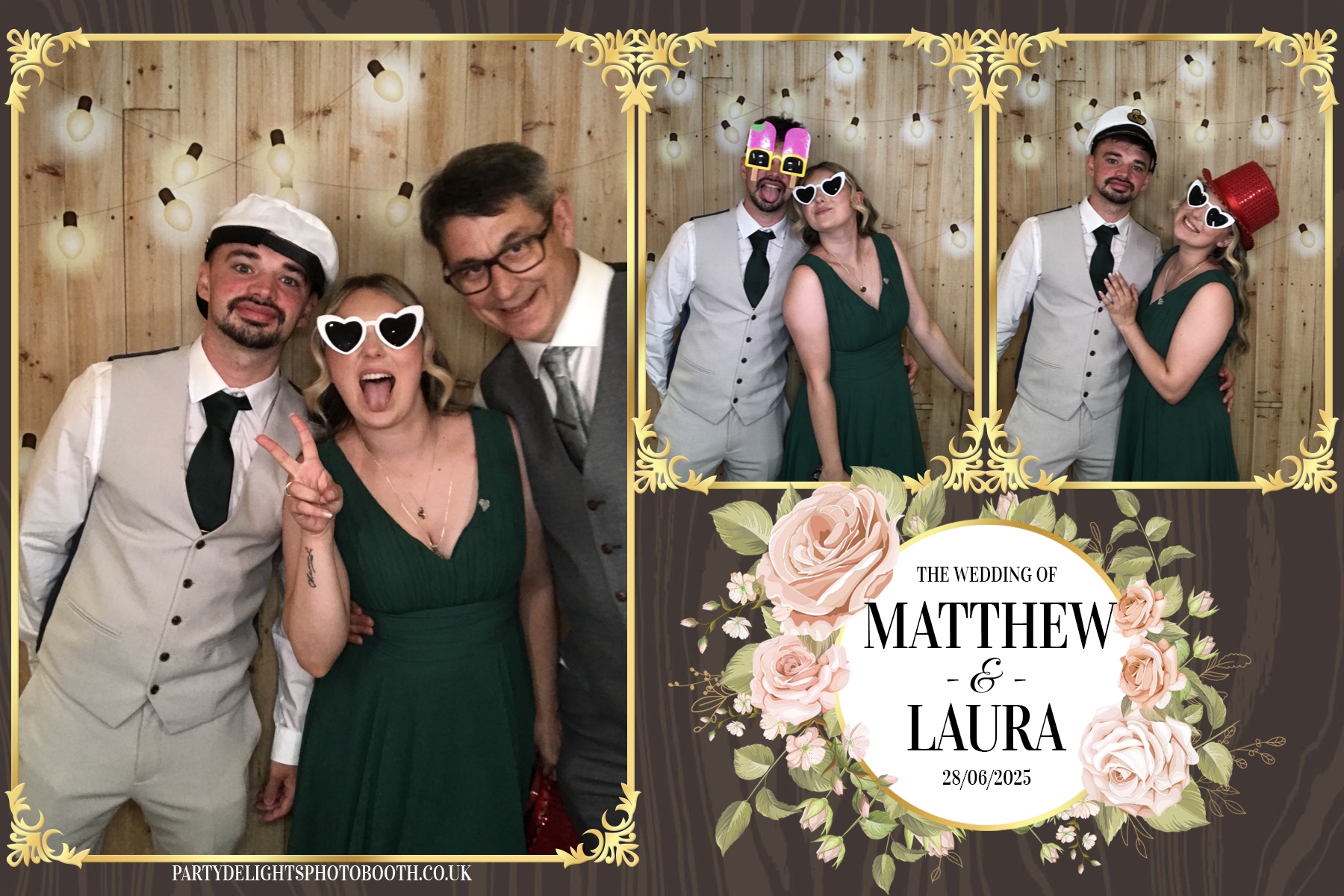 Matthew & Laura's Wedding | View more photos from the event at gallery.partydelightsphotobooth.co.uk/u/PartyDelightsPhotoBooth/Matthew-Lauras-Wedding