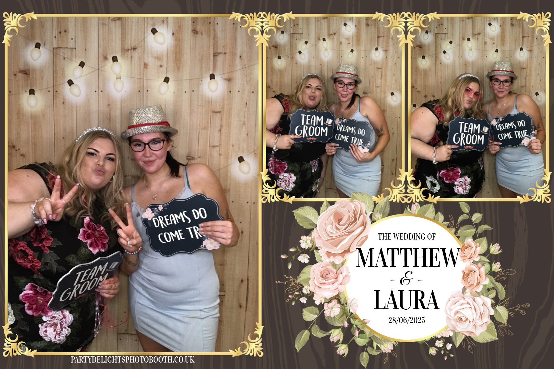 Matthew & Laura's Wedding | View more photos from the event at gallery.partydelightsphotobooth.co.uk/u/PartyDelightsPhotoBooth/Matthew-Lauras-Wedding