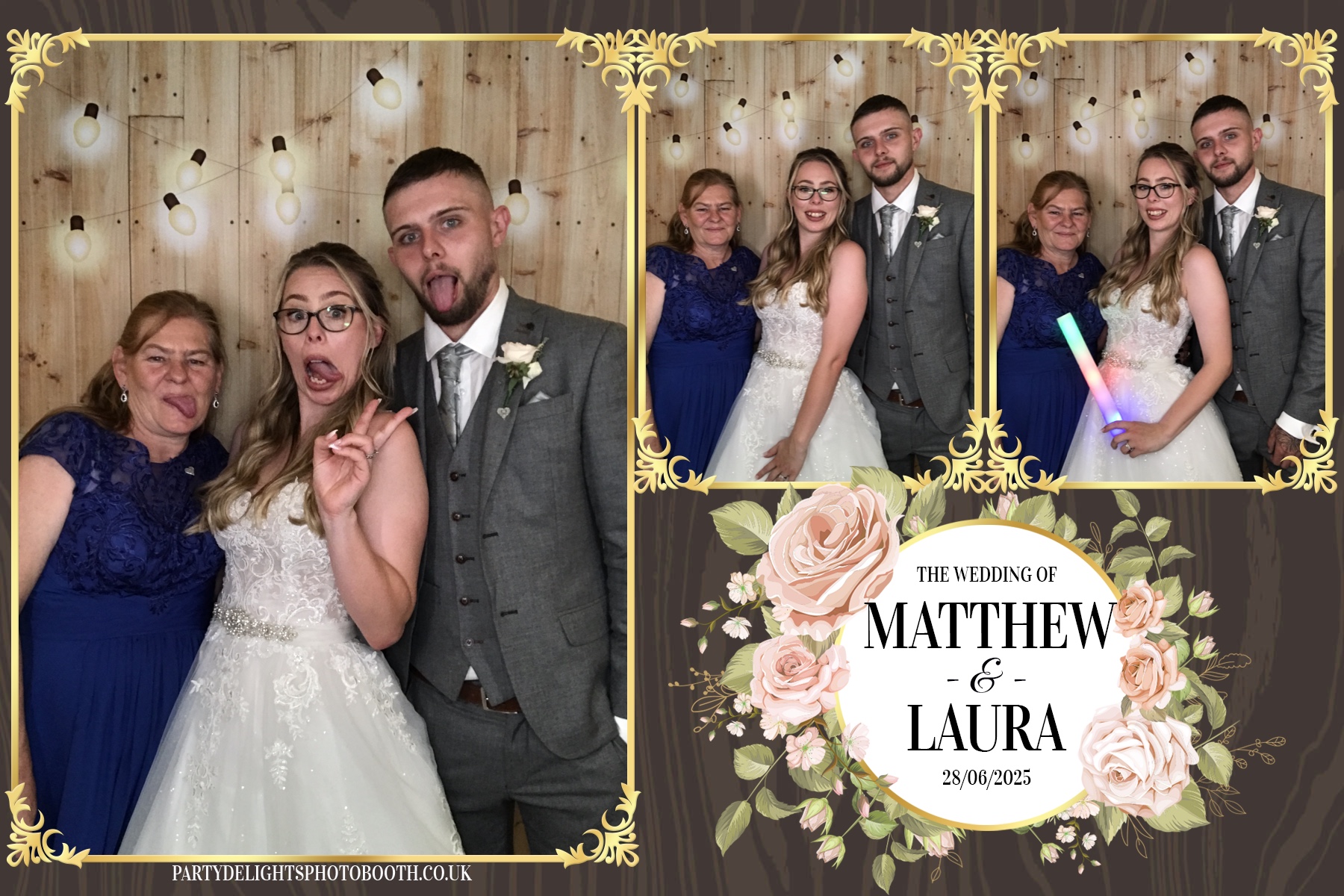 Matthew & Laura's Wedding | View more photos from the event at gallery.partydelightsphotobooth.co.uk/u/PartyDelightsPhotoBooth/Matthew-Lauras-Wedding