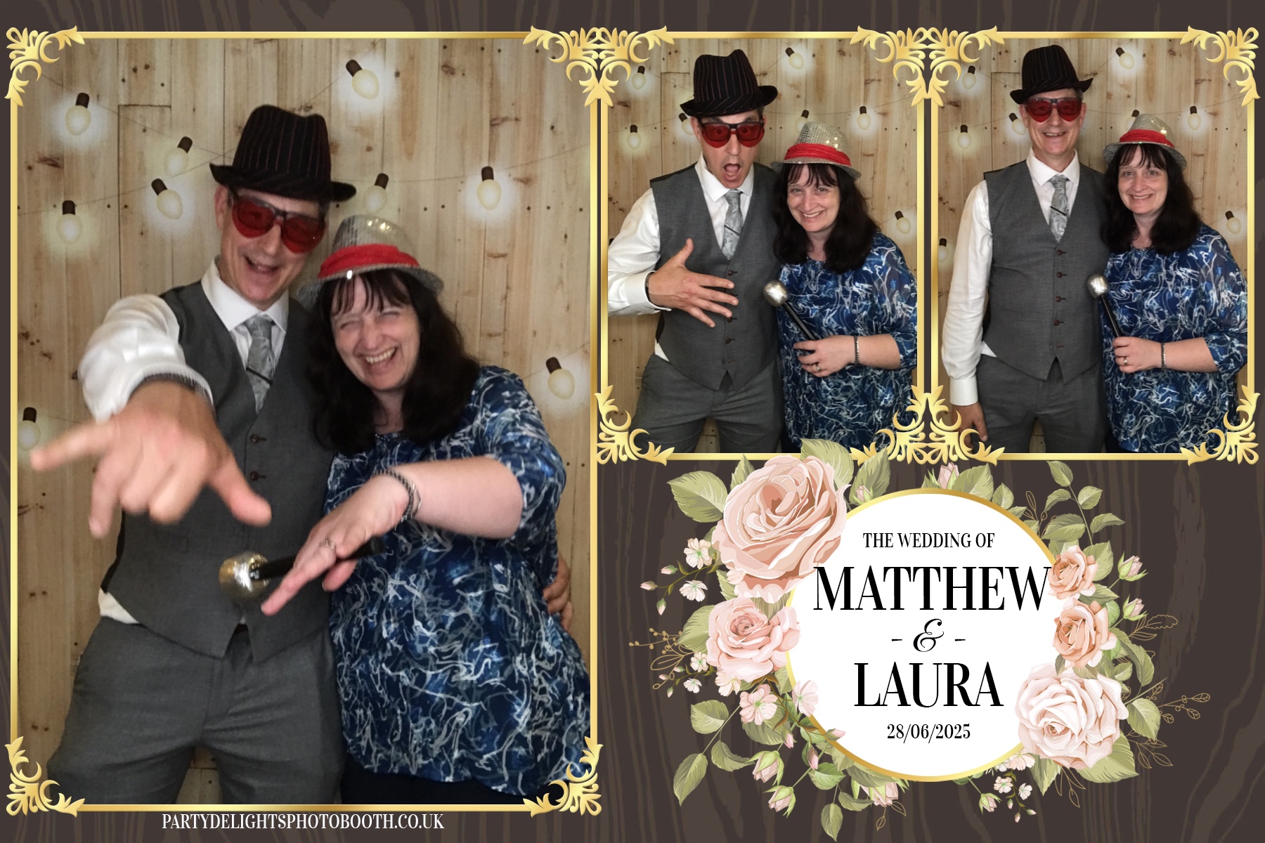 Matthew & Laura's Wedding | View more photos from the event at gallery.partydelightsphotobooth.co.uk/u/PartyDelightsPhotoBooth/Matthew-Lauras-Wedding