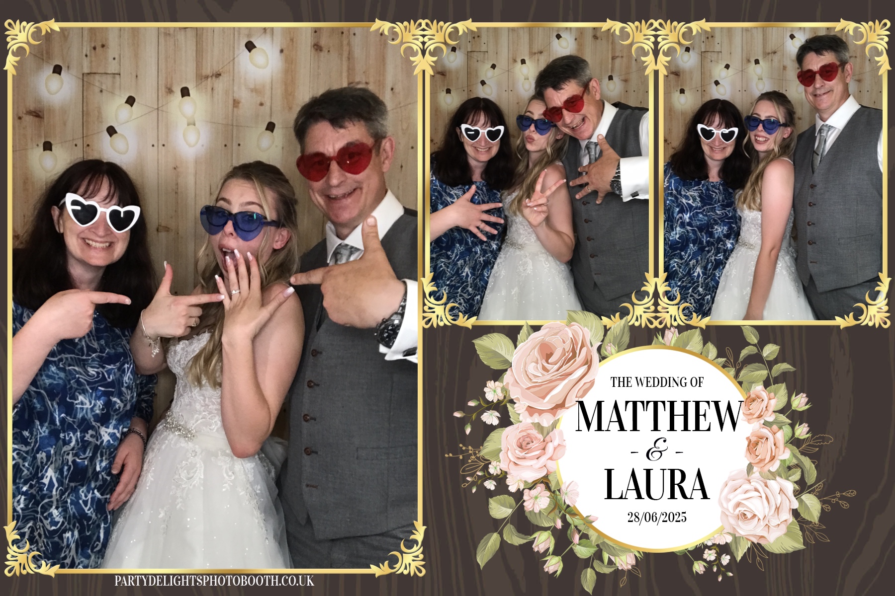 Matthew & Laura's Wedding | View more photos from the event at gallery.partydelightsphotobooth.co.uk/u/PartyDelightsPhotoBooth/Matthew-Lauras-Wedding