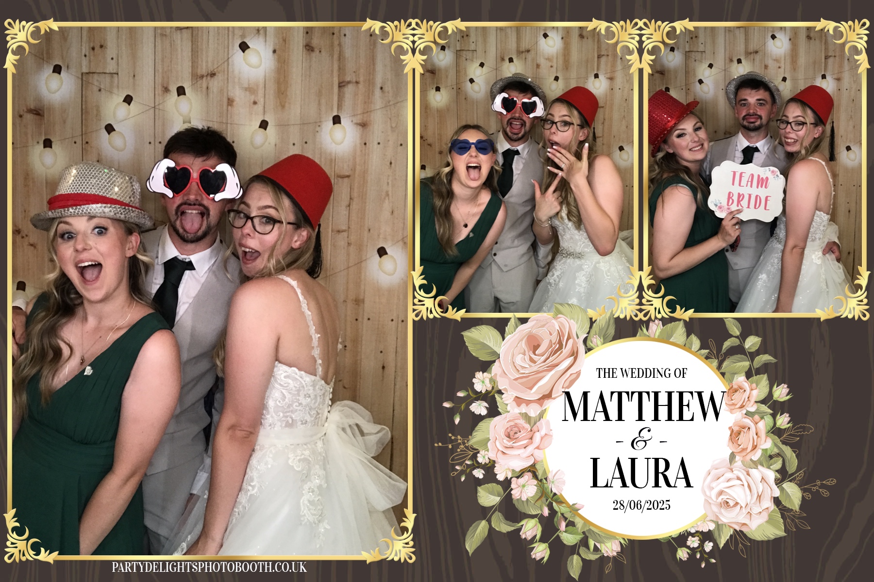 Matthew & Laura's Wedding | View more photos from the event at gallery.partydelightsphotobooth.co.uk/u/PartyDelightsPhotoBooth/Matthew-Lauras-Wedding