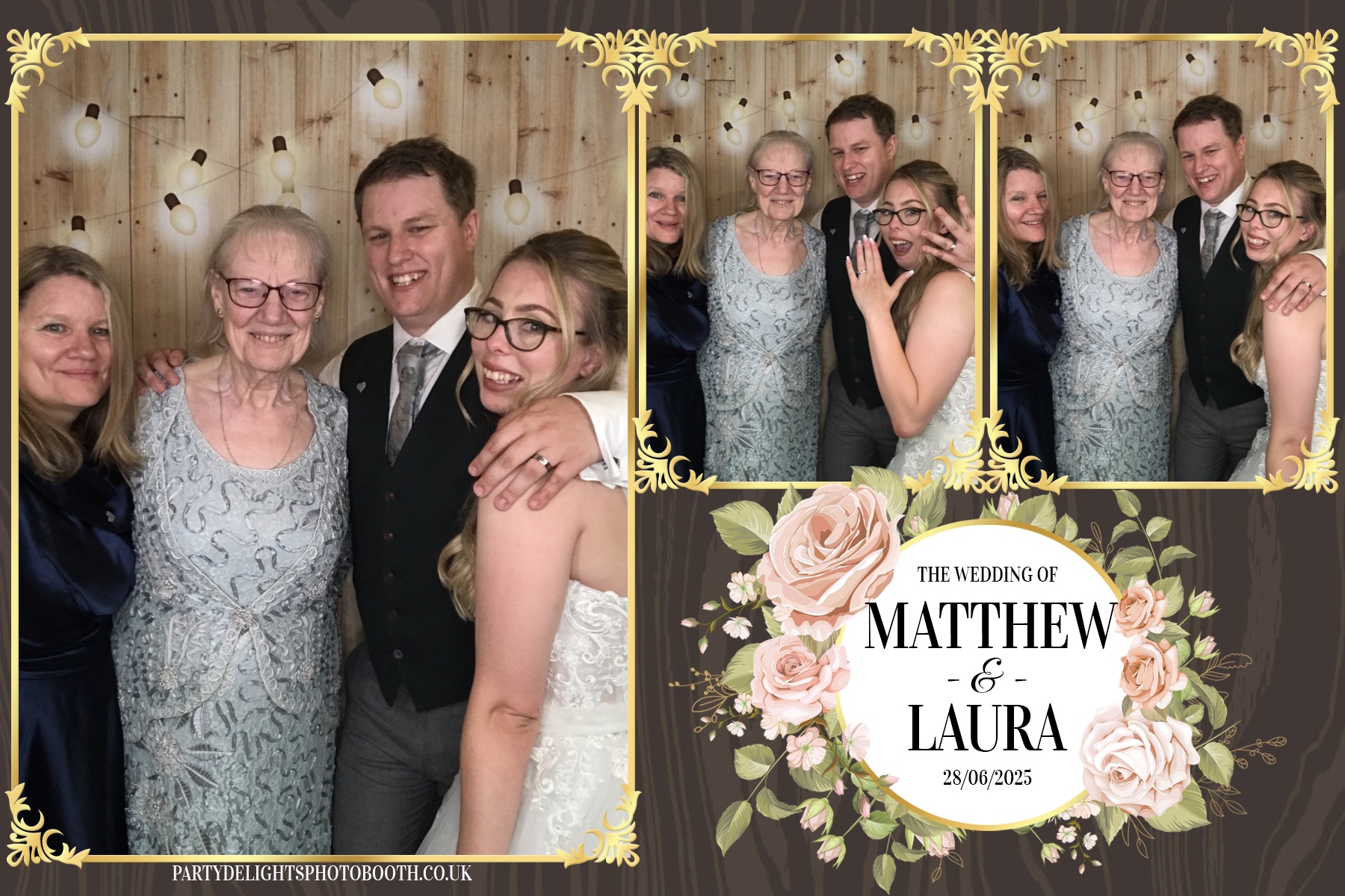 Matthew & Laura's Wedding | View more photos from the event at gallery.partydelightsphotobooth.co.uk/u/PartyDelightsPhotoBooth/Matthew-Lauras-Wedding