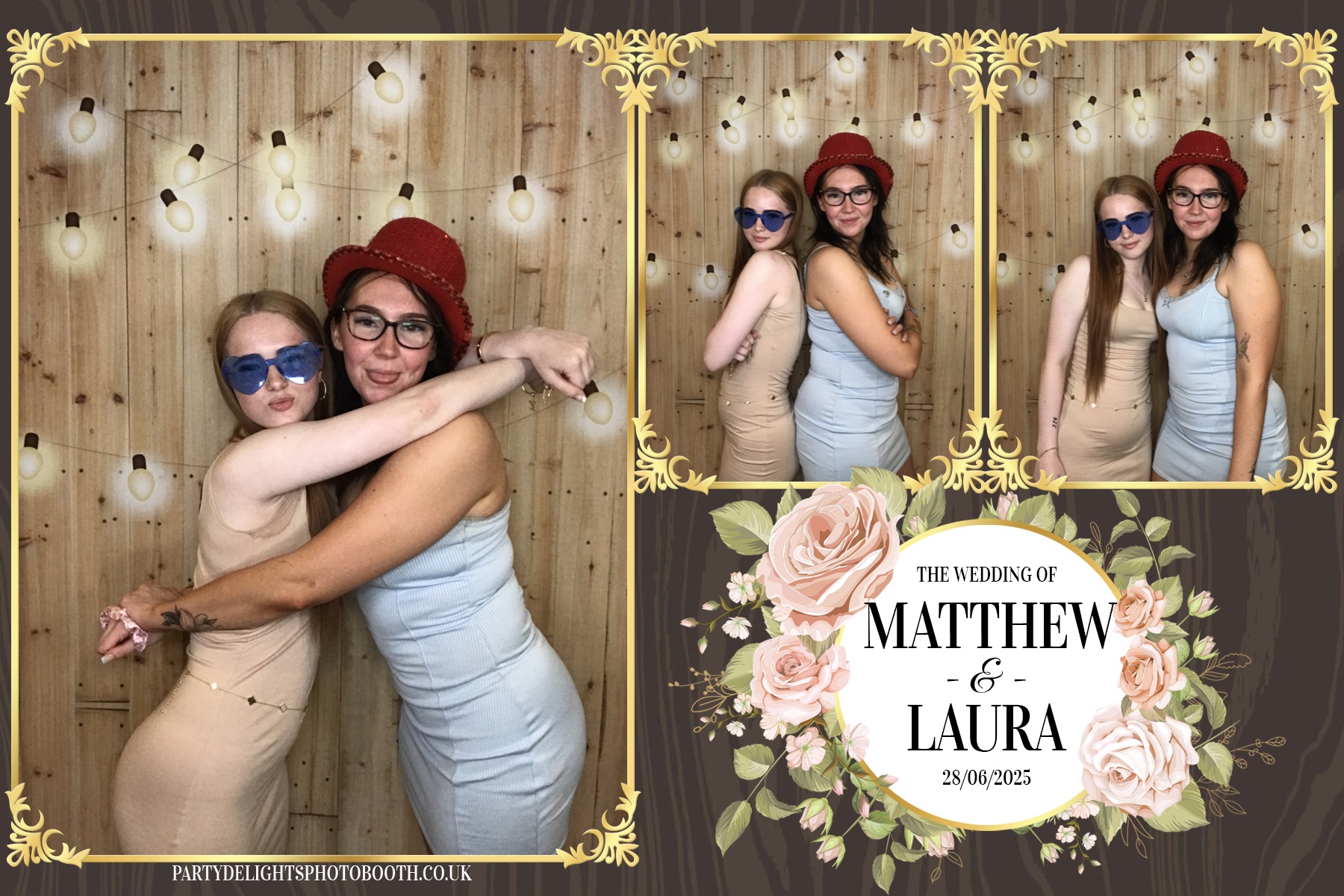 Matthew & Laura's Wedding | View more photos from the event at gallery.partydelightsphotobooth.co.uk/u/PartyDelightsPhotoBooth/Matthew-Lauras-Wedding