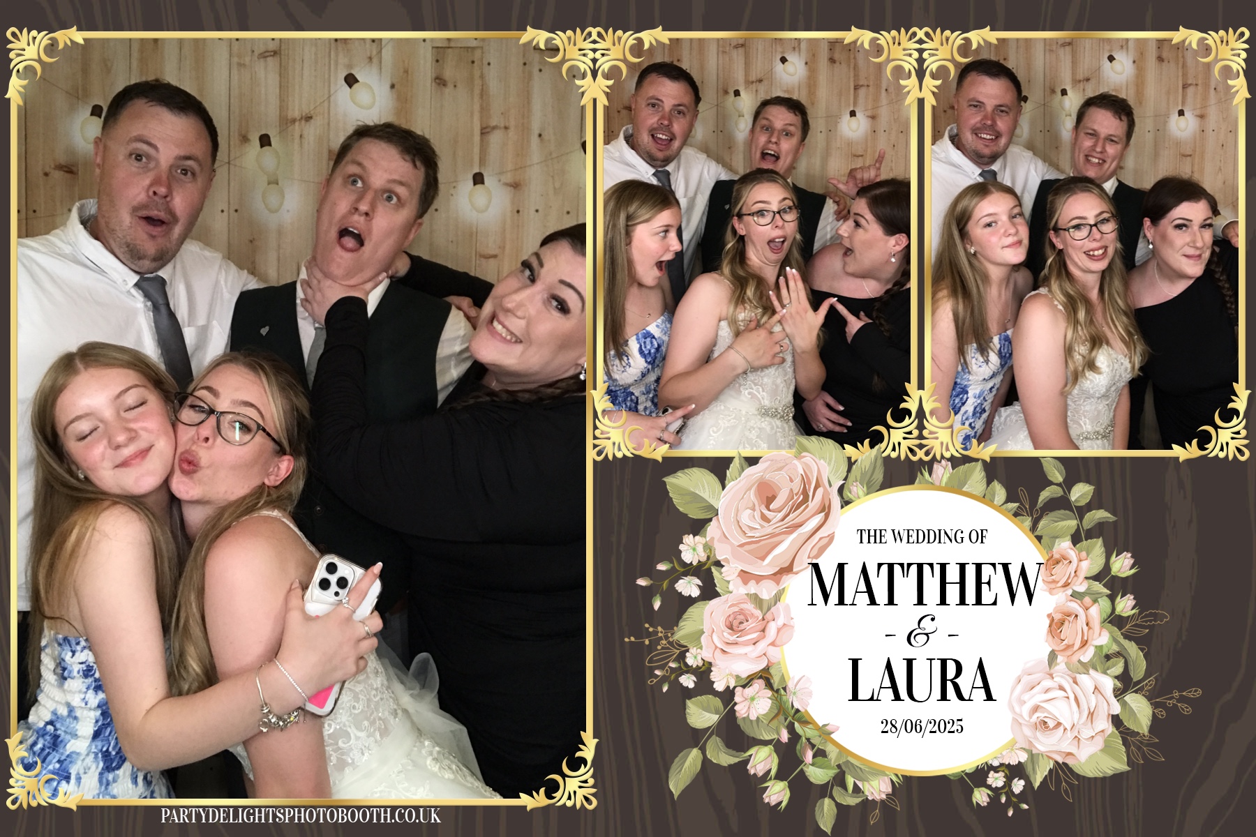 Matthew & Laura's Wedding | View more photos from the event at gallery.partydelightsphotobooth.co.uk/u/PartyDelightsPhotoBooth/Matthew-Lauras-Wedding