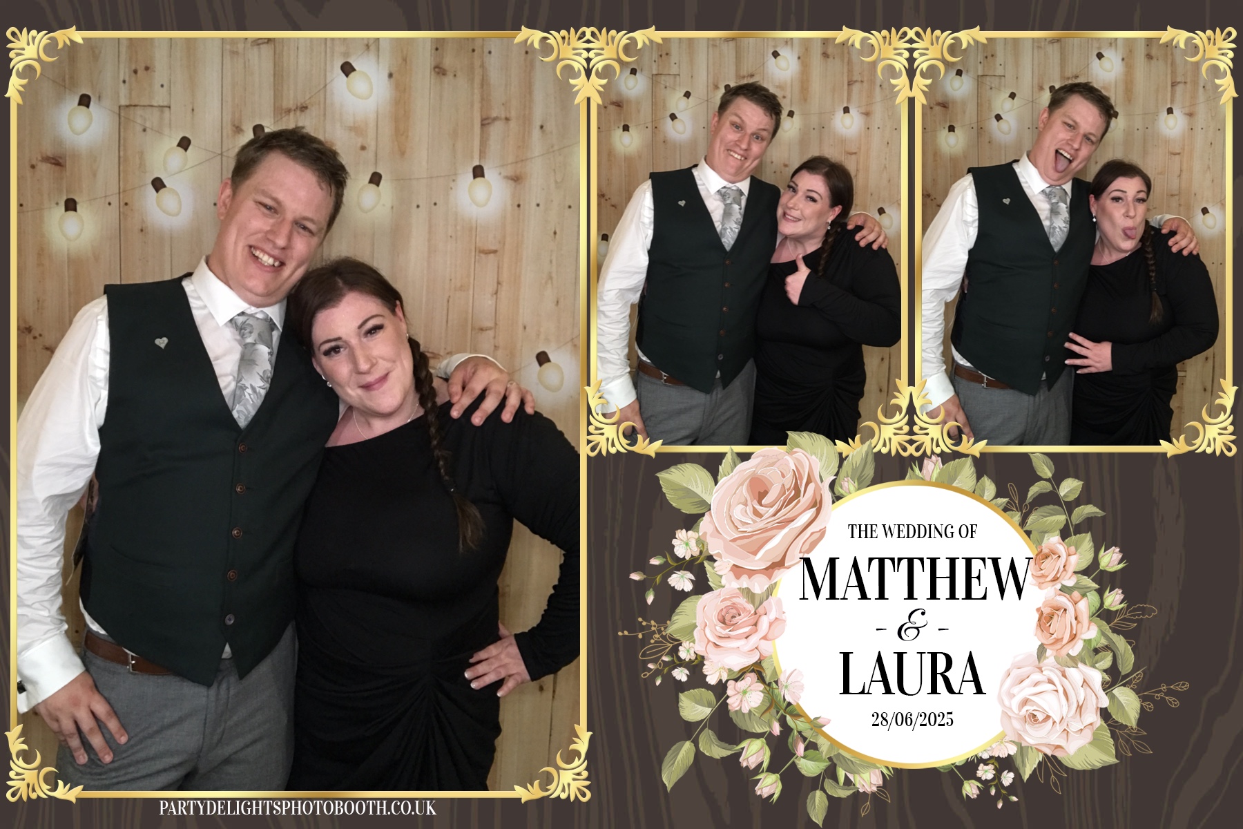 Matthew & Laura's Wedding | View more photos from the event at gallery.partydelightsphotobooth.co.uk/u/PartyDelightsPhotoBooth/Matthew-Lauras-Wedding