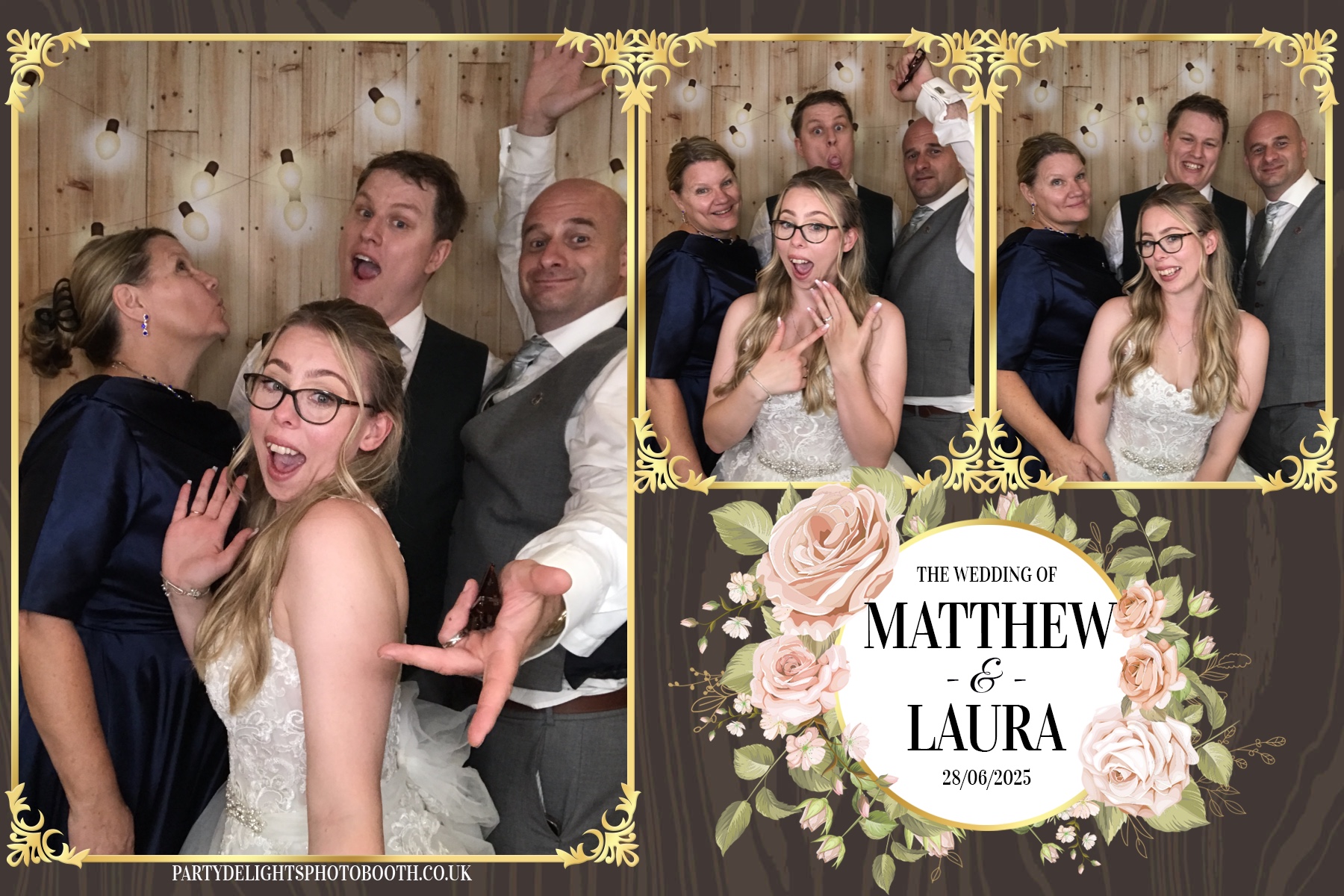 Matthew & Laura's Wedding | View more photos from the event at gallery.partydelightsphotobooth.co.uk/u/PartyDelightsPhotoBooth/Matthew-Lauras-Wedding