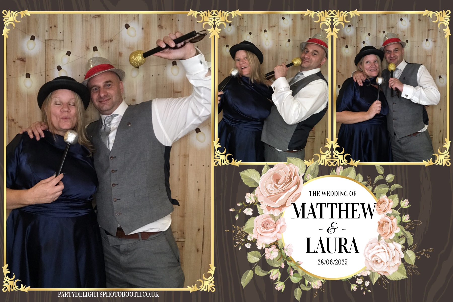 Matthew & Laura's Wedding | View more photos from the event at gallery.partydelightsphotobooth.co.uk/u/PartyDelightsPhotoBooth/Matthew-Lauras-Wedding