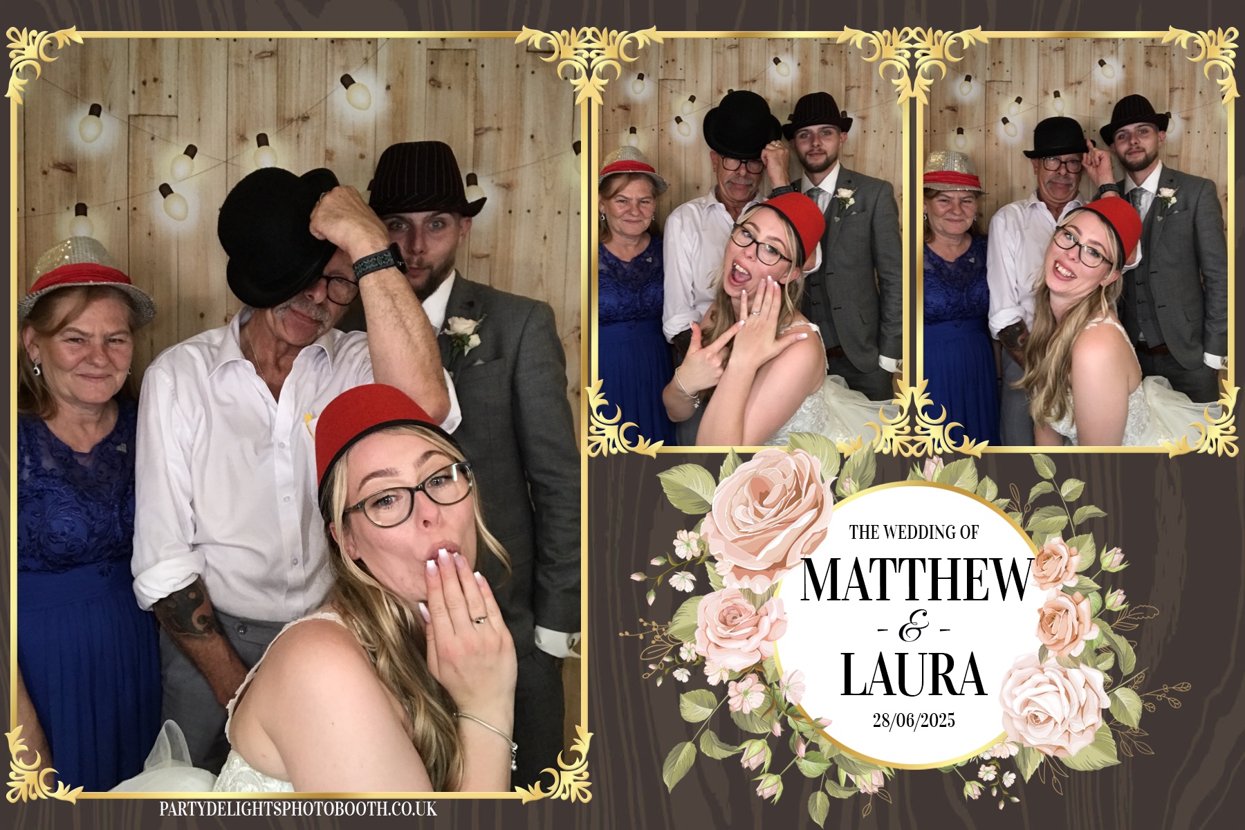 Matthew & Laura's Wedding | View more photos from the event at gallery.partydelightsphotobooth.co.uk/u/PartyDelightsPhotoBooth/Matthew-Lauras-Wedding