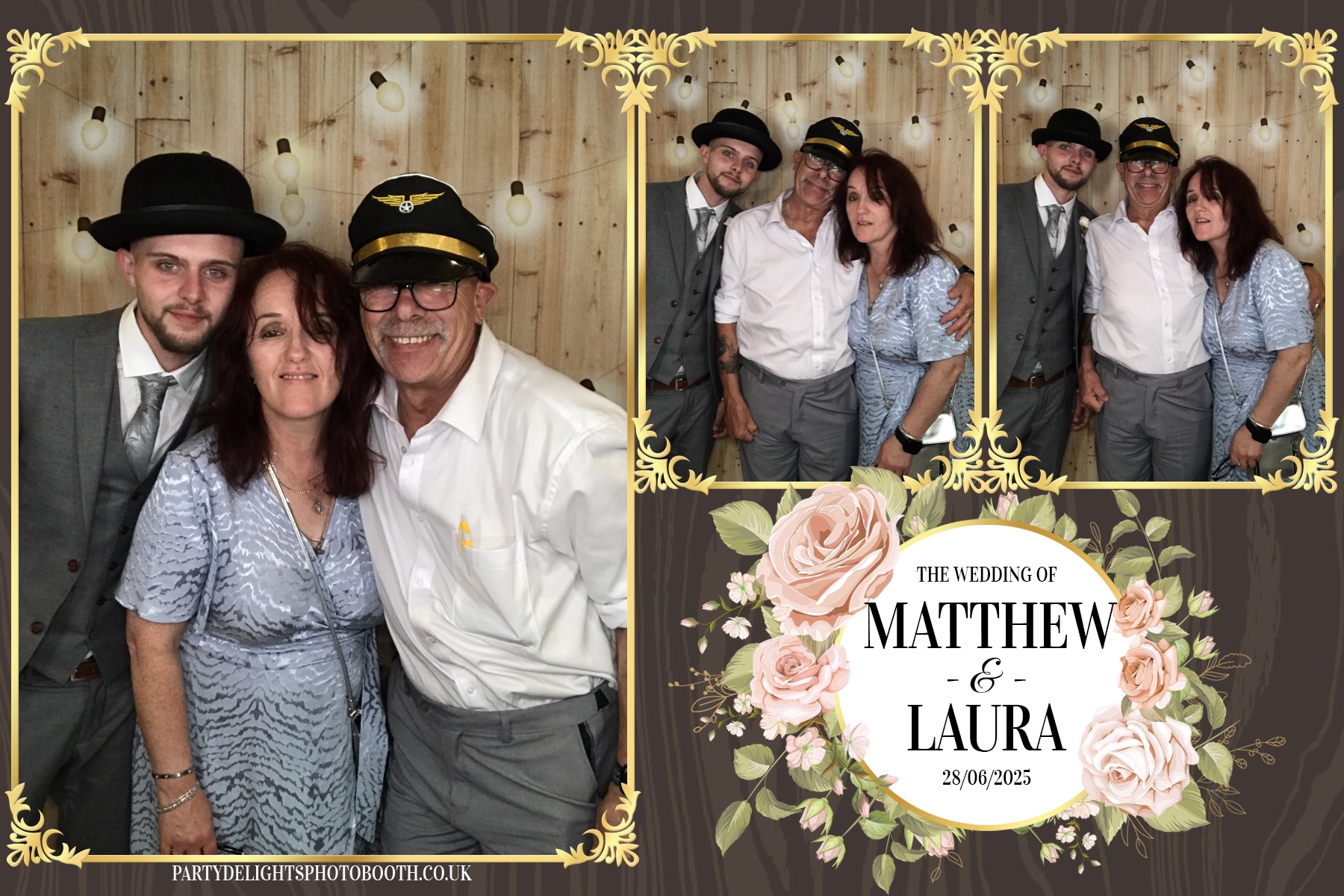 Matthew & Laura's Wedding | View more photos from the event at gallery.partydelightsphotobooth.co.uk/u/PartyDelightsPhotoBooth/Matthew-Lauras-Wedding