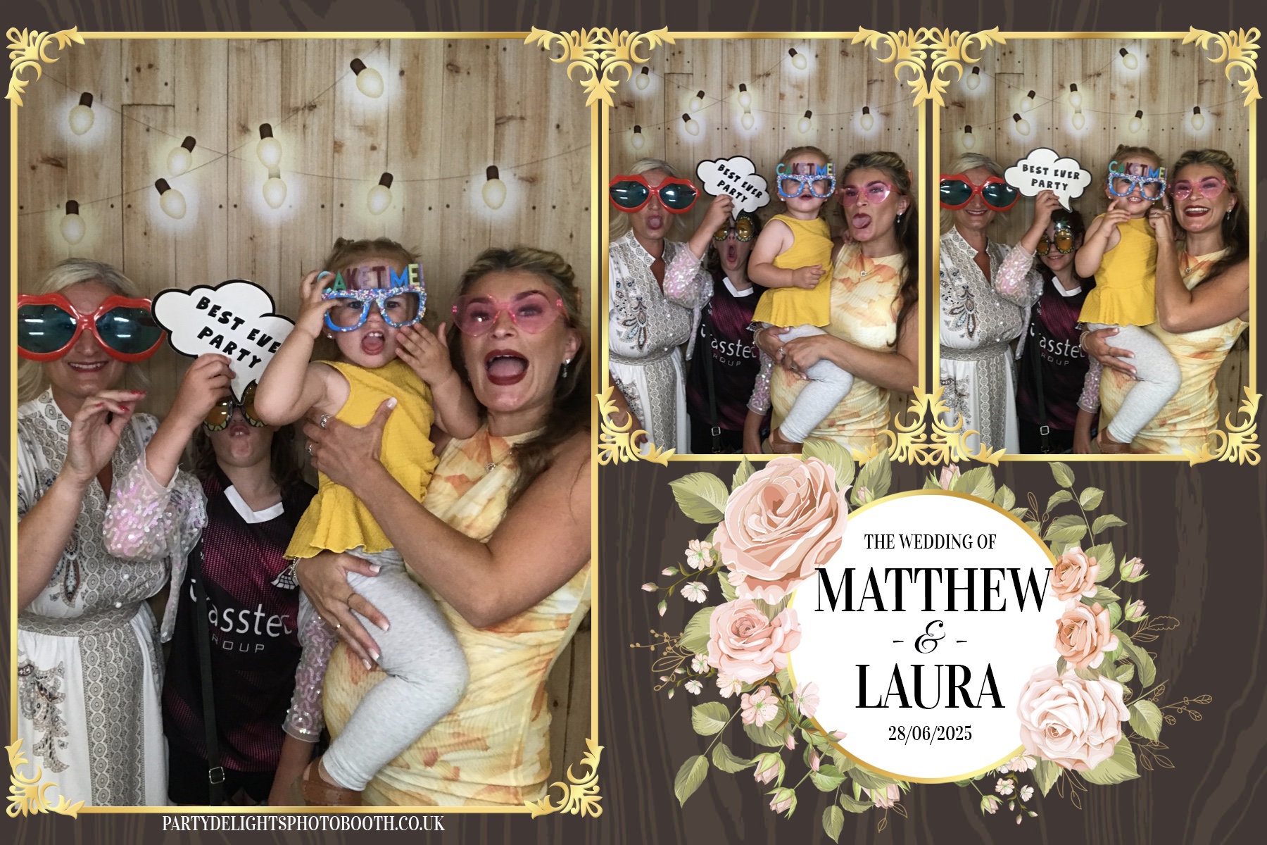 Matthew & Laura's Wedding | View more photos from the event at gallery.partydelightsphotobooth.co.uk/u/PartyDelightsPhotoBooth/Matthew-Lauras-Wedding