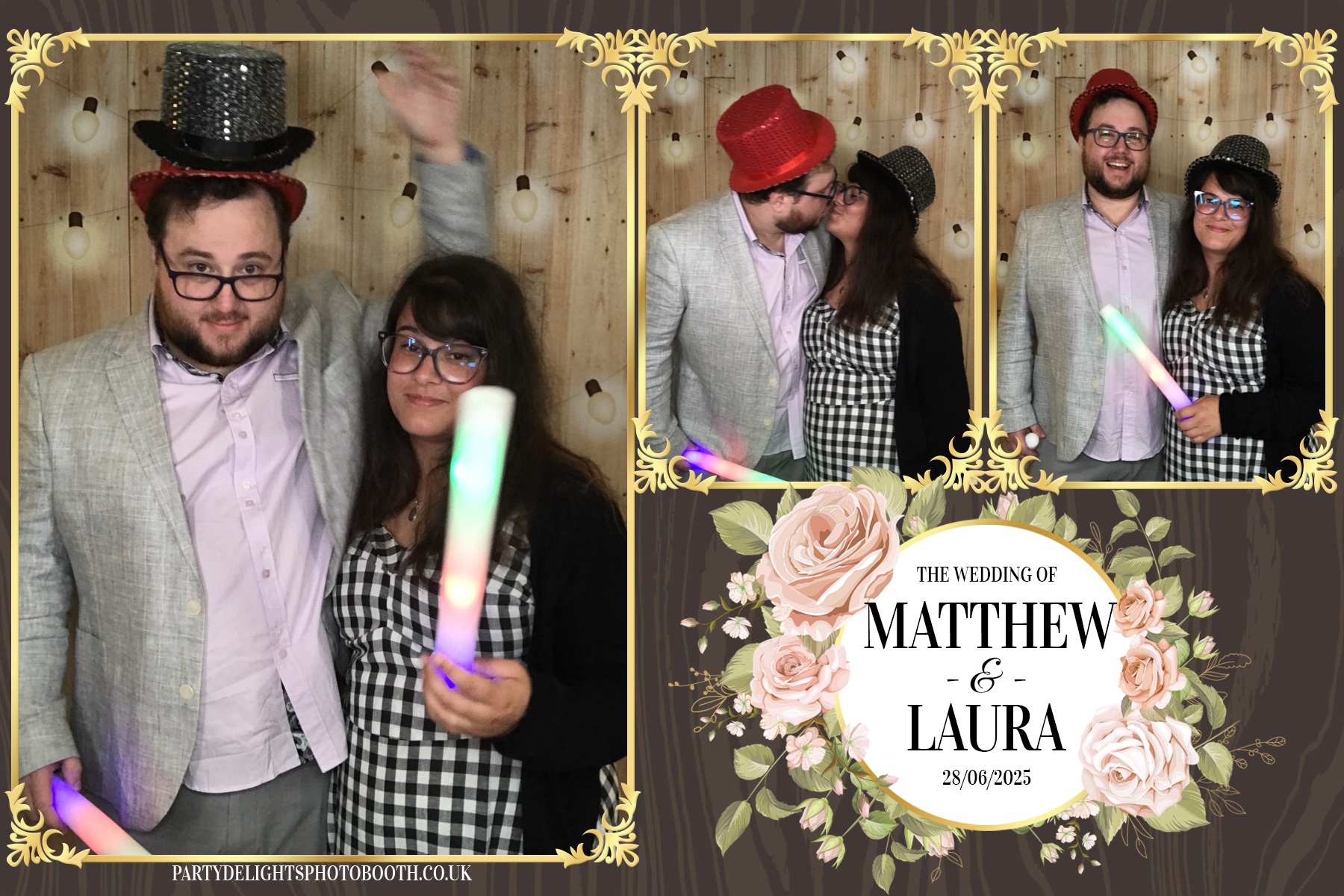 Matthew & Laura's Wedding | View more photos from the event at gallery.partydelightsphotobooth.co.uk/u/PartyDelightsPhotoBooth/Matthew-Lauras-Wedding