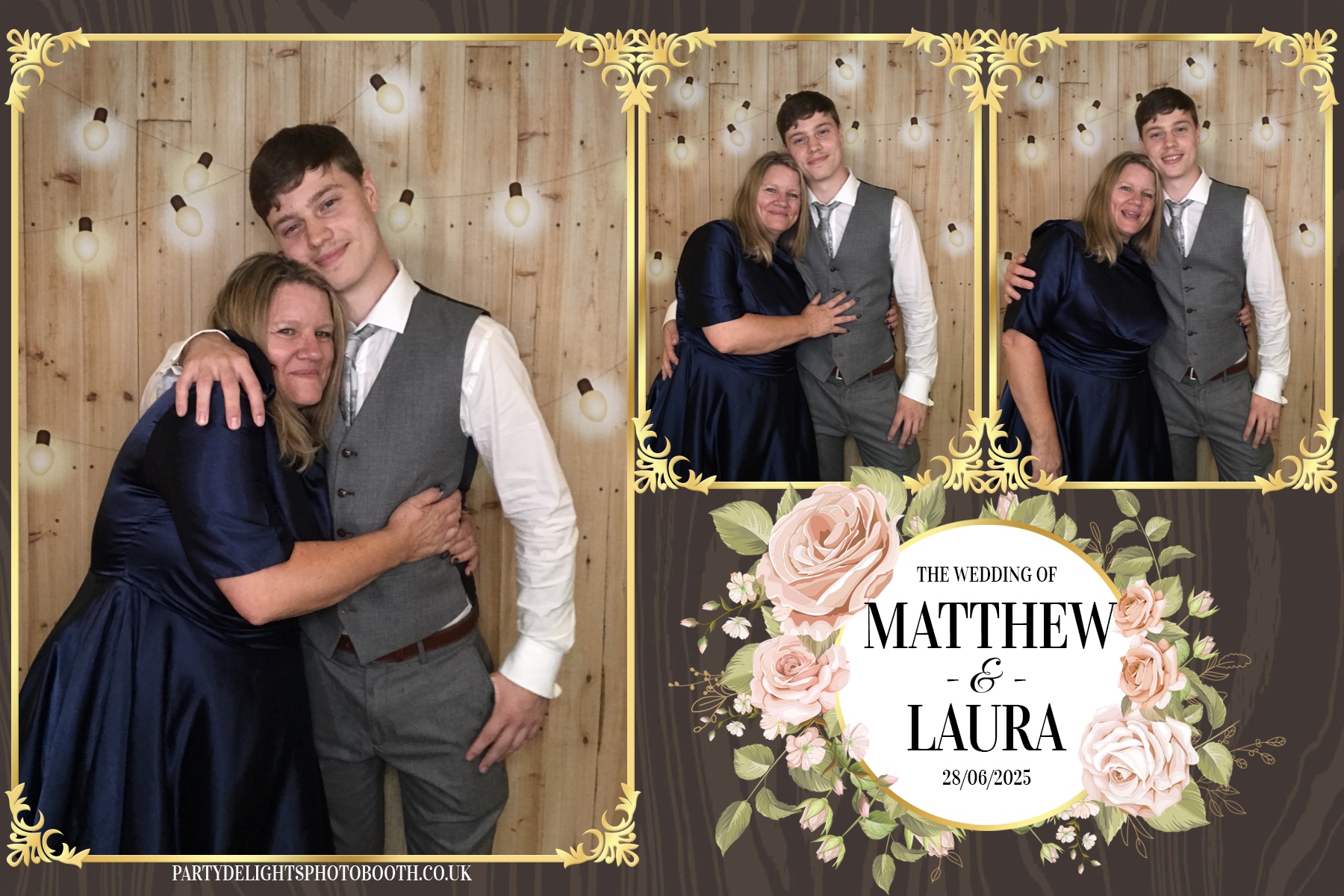 Matthew & Laura's Wedding | View more photos from the event at gallery.partydelightsphotobooth.co.uk/u/PartyDelightsPhotoBooth/Matthew-Lauras-Wedding