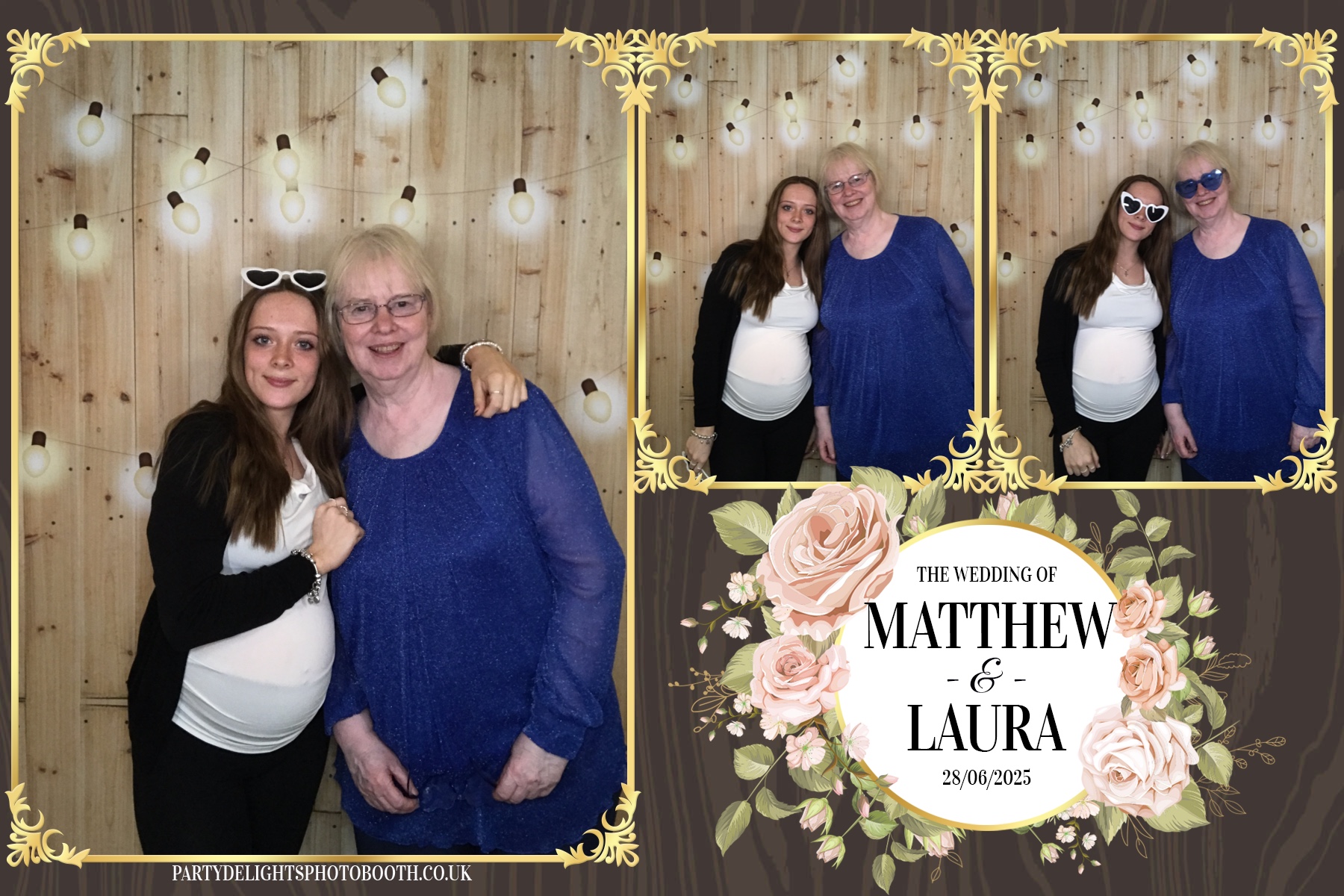 Matthew & Laura's Wedding | View more photos from the event at gallery.partydelightsphotobooth.co.uk/u/PartyDelightsPhotoBooth/Matthew-Lauras-Wedding
