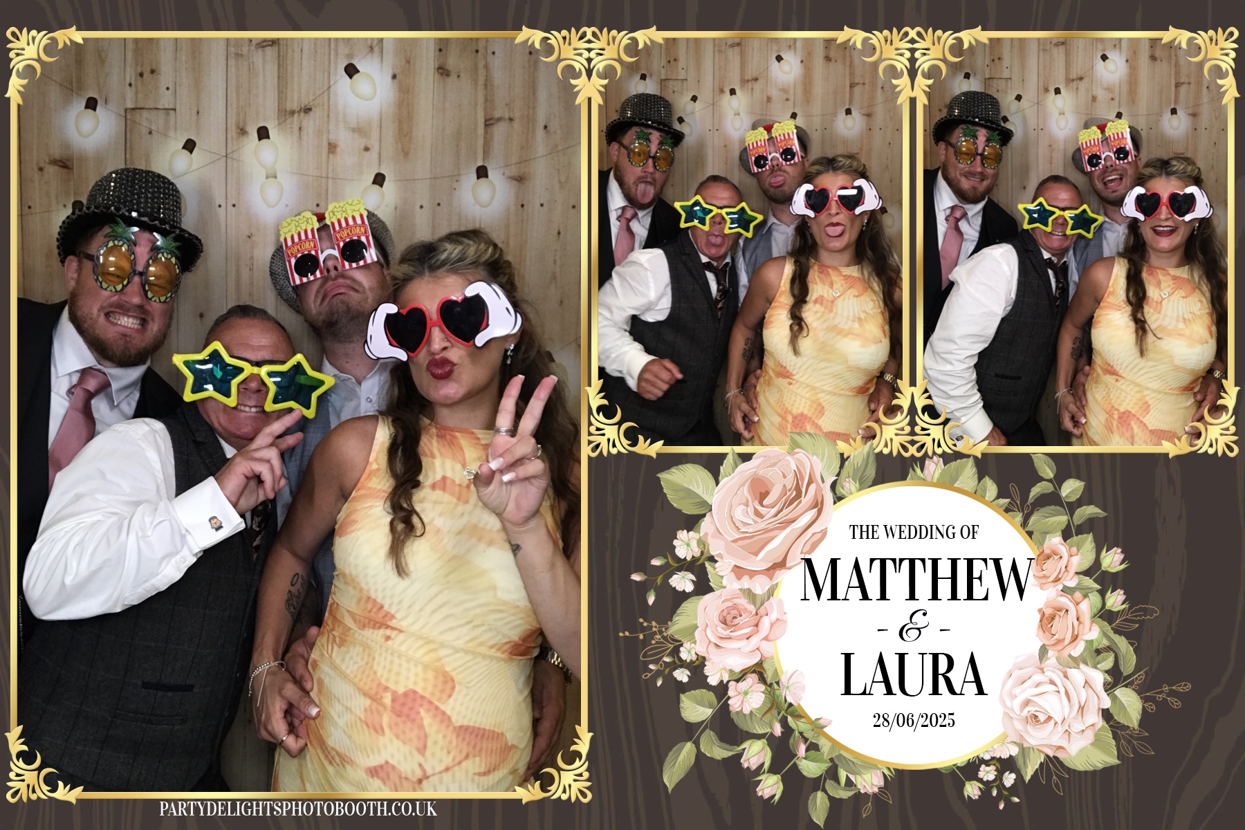 Matthew & Laura's Wedding | View more photos from the event at gallery.partydelightsphotobooth.co.uk/u/PartyDelightsPhotoBooth/Matthew-Lauras-Wedding