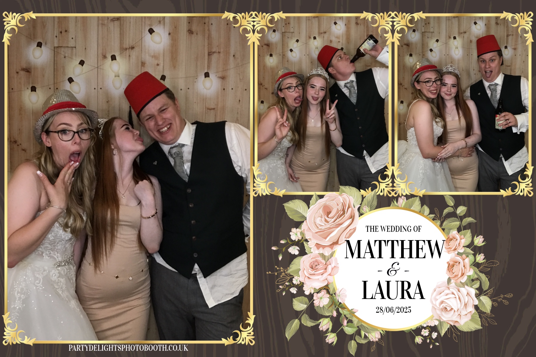 Matthew & Laura's Wedding | View more photos from the event at gallery.partydelightsphotobooth.co.uk/u/PartyDelightsPhotoBooth/Matthew-Lauras-Wedding
