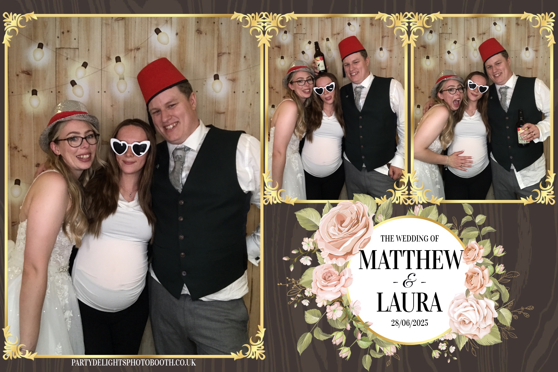 Matthew & Laura's Wedding | View more photos from the event at gallery.partydelightsphotobooth.co.uk/u/PartyDelightsPhotoBooth/Matthew-Lauras-Wedding