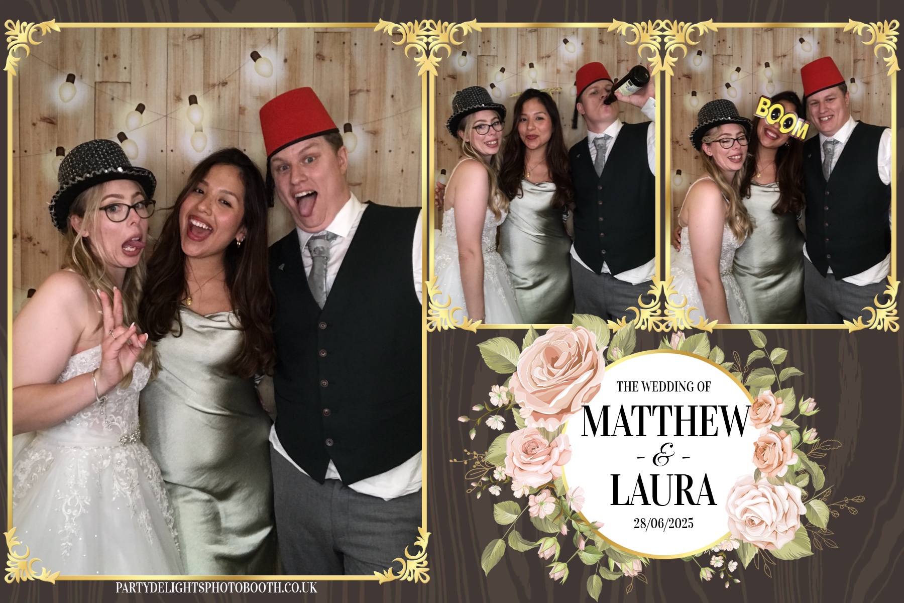 Matthew & Laura's Wedding | View more photos from the event at gallery.partydelightsphotobooth.co.uk/u/PartyDelightsPhotoBooth/Matthew-Lauras-Wedding