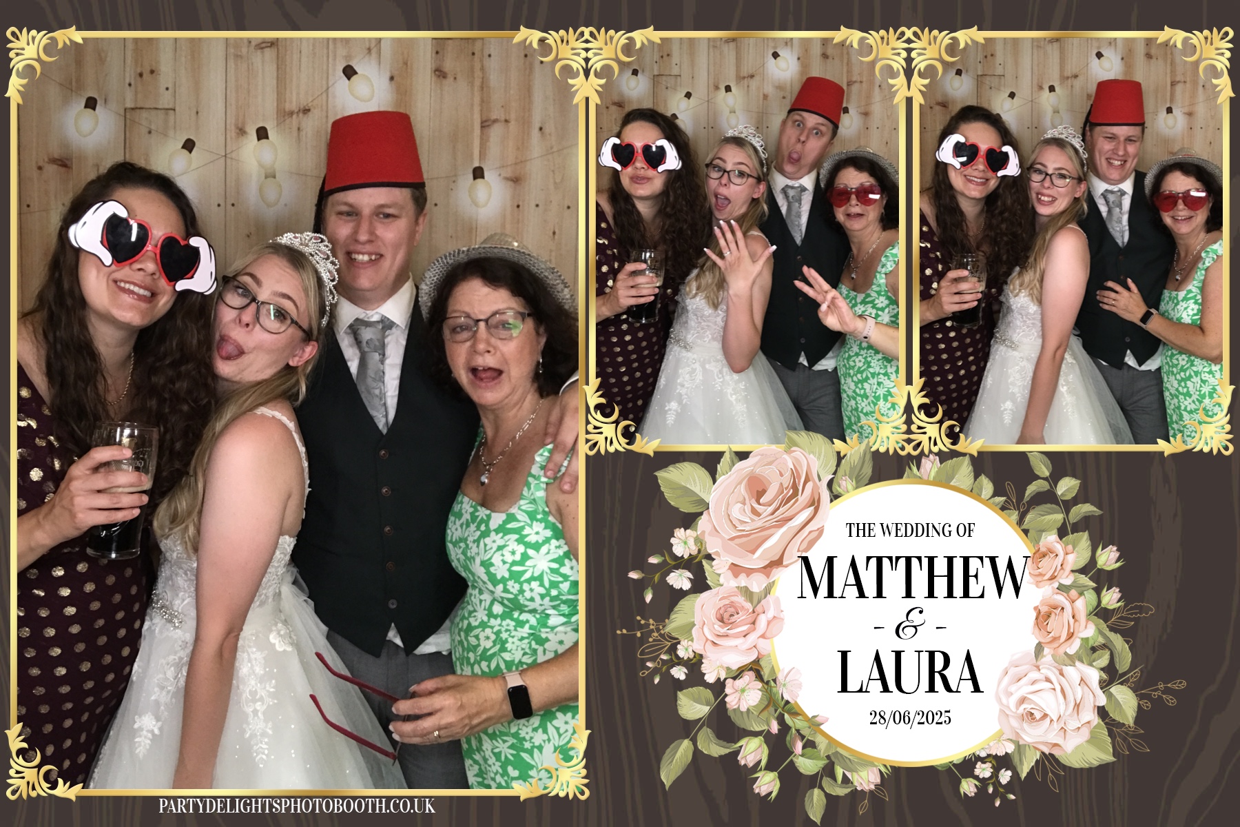 Matthew & Laura's Wedding | View more photos from the event at gallery.partydelightsphotobooth.co.uk/u/PartyDelightsPhotoBooth/Matthew-Lauras-Wedding