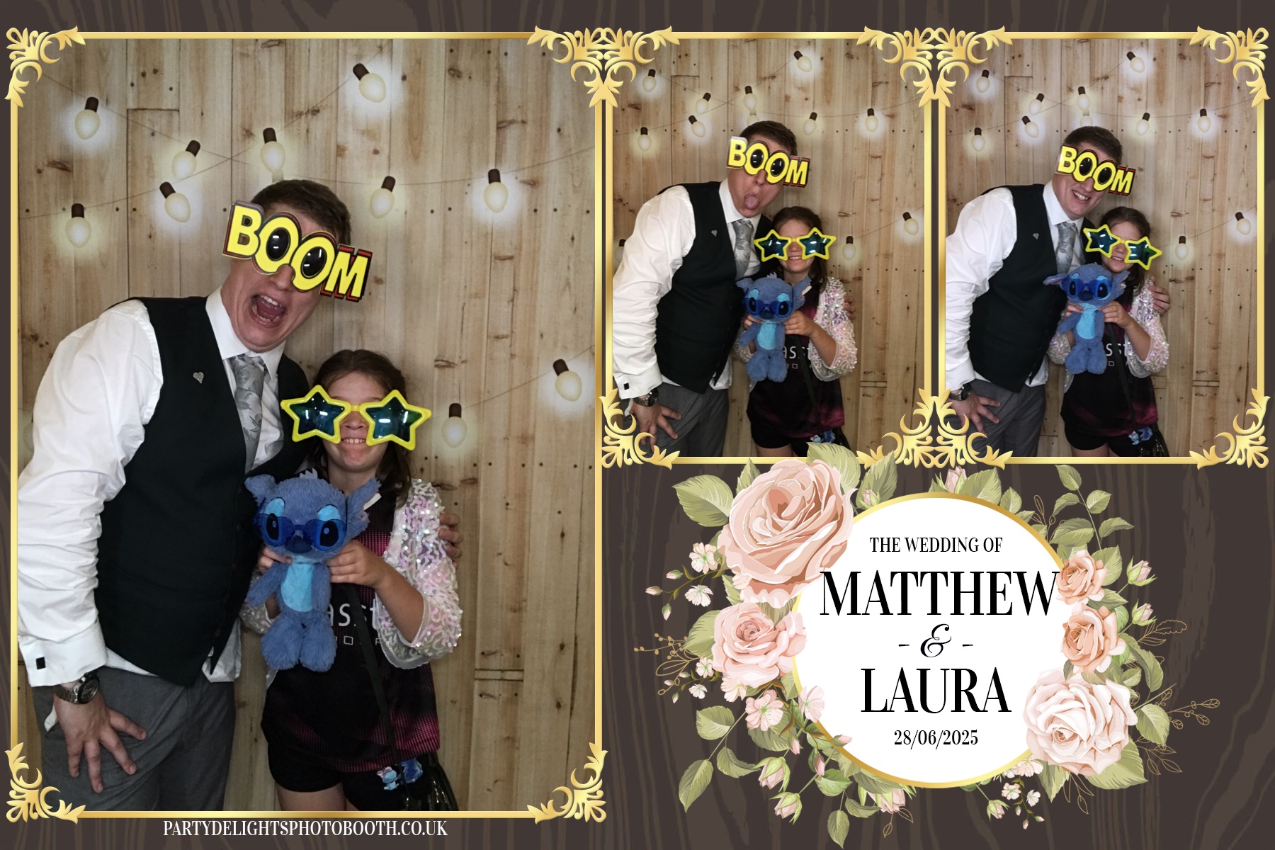 Matthew & Laura's Wedding | View more photos from the event at gallery.partydelightsphotobooth.co.uk/u/PartyDelightsPhotoBooth/Matthew-Lauras-Wedding