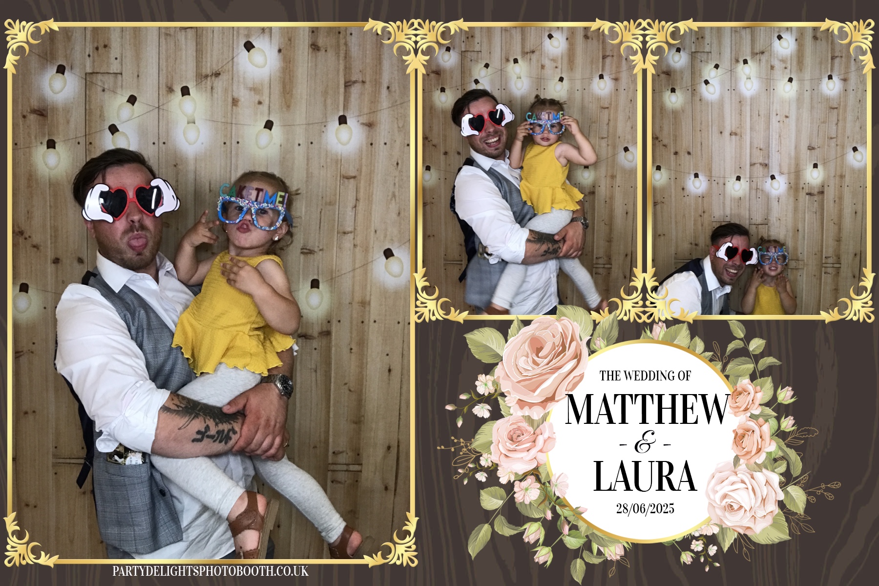 Matthew & Laura's Wedding | View more photos from the event at gallery.partydelightsphotobooth.co.uk/u/PartyDelightsPhotoBooth/Matthew-Lauras-Wedding
