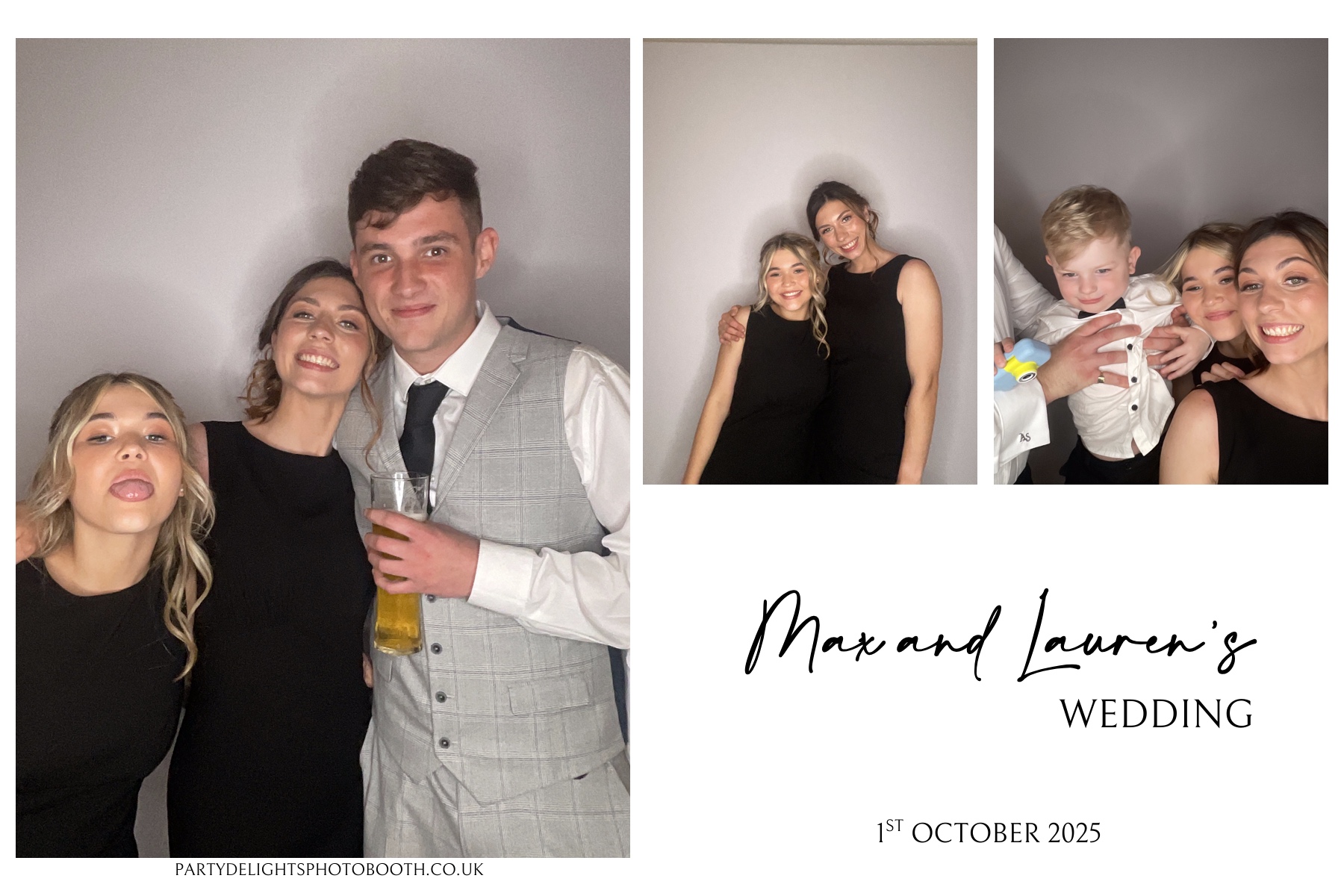 Max and Lauren’s wedding | View more photos from the event at gallery.partydelightsphotobooth.co.uk/u/PartyDelightsPhotoBooth/Max-and-Lauren’s-wedding