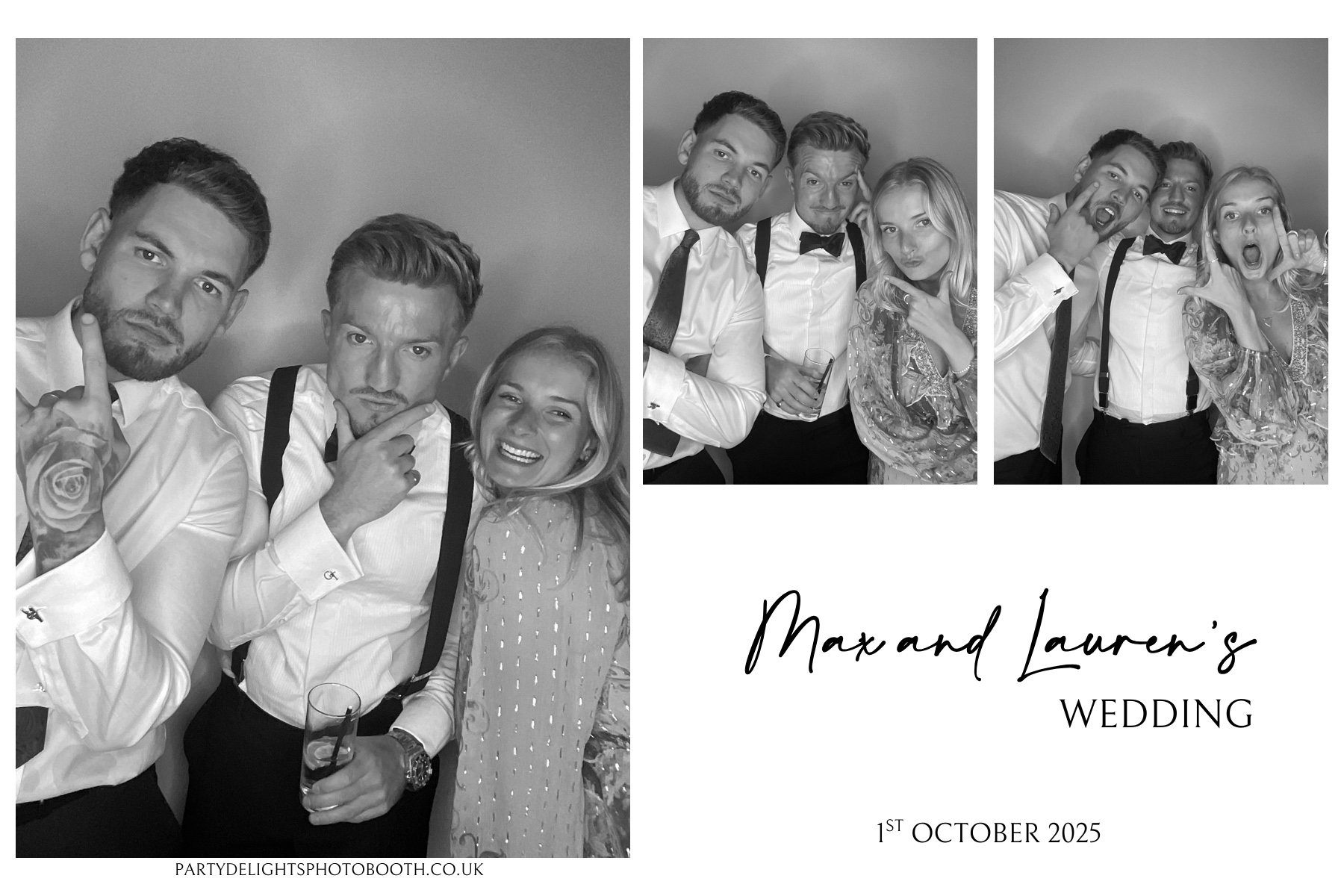 Max and Lauren’s wedding | View more photos from the event at gallery.partydelightsphotobooth.co.uk/u/PartyDelightsPhotoBooth/Max-and-Lauren’s-wedding