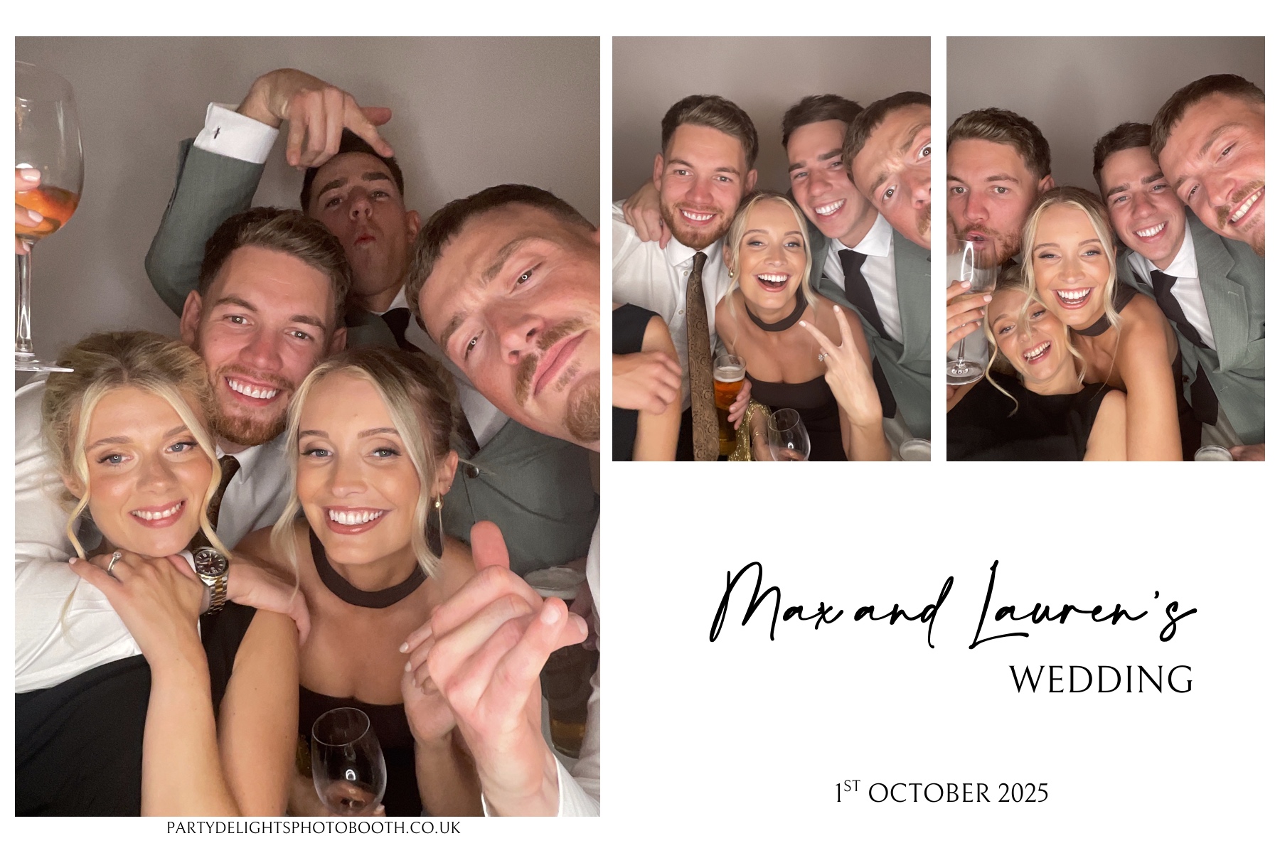 Max and Lauren’s wedding | View more photos from the event at gallery.partydelightsphotobooth.co.uk/u/PartyDelightsPhotoBooth/Max-and-Lauren’s-wedding