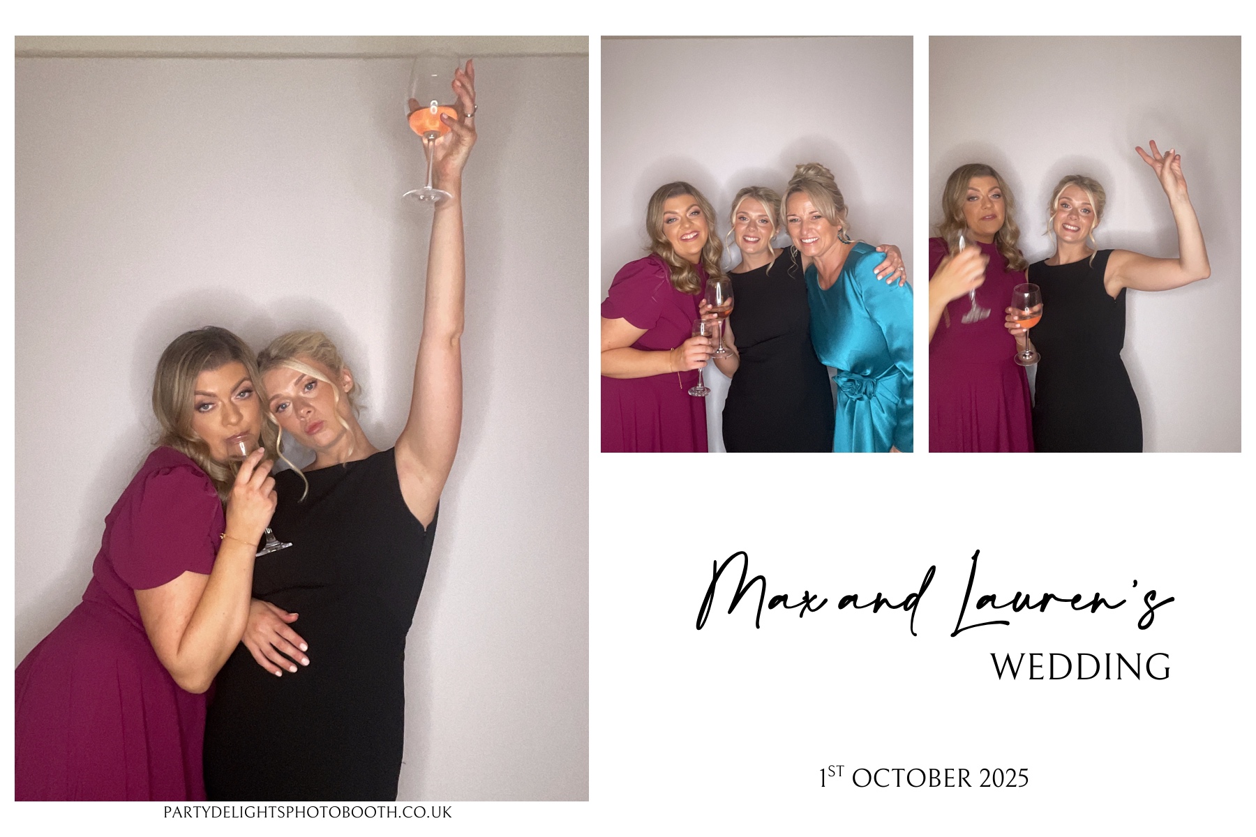 Max and Lauren’s wedding | View more photos from the event at gallery.partydelightsphotobooth.co.uk/u/PartyDelightsPhotoBooth/Max-and-Lauren’s-wedding