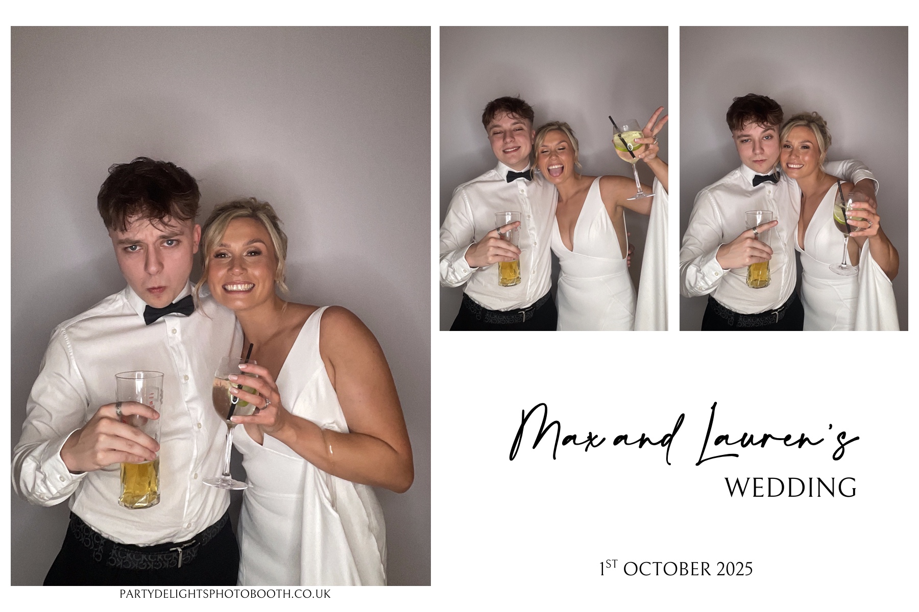 Max and Lauren’s wedding | View more photos from the event at gallery.partydelightsphotobooth.co.uk/u/PartyDelightsPhotoBooth/Max-and-Lauren’s-wedding
