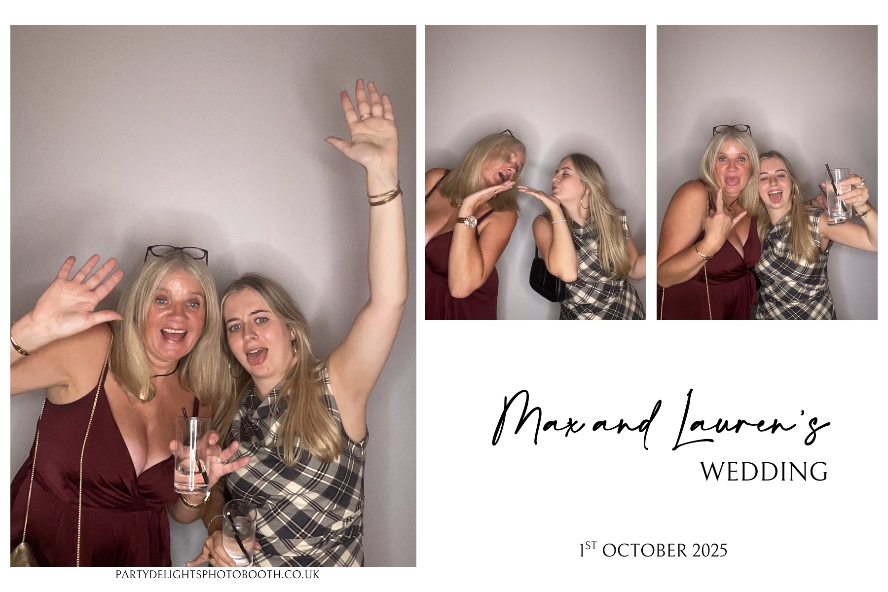 Max and Lauren’s wedding | View more photos from the event at gallery.partydelightsphotobooth.co.uk/u/PartyDelightsPhotoBooth/Max-and-Lauren’s-wedding