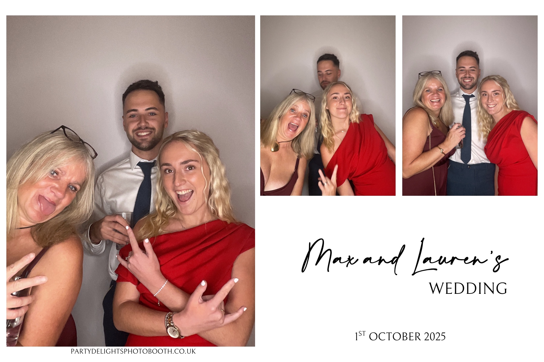 Max and Lauren’s wedding | View more photos from the event at gallery.partydelightsphotobooth.co.uk/u/PartyDelightsPhotoBooth/Max-and-Lauren’s-wedding