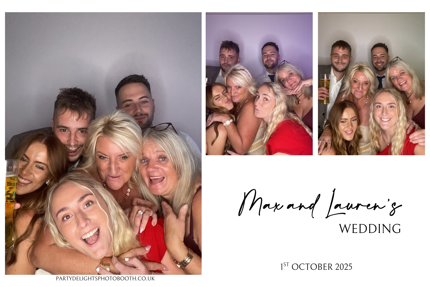 Max and Lauren’s wedding | View more photos from the event at gallery.partydelightsphotobooth.co.uk/u/PartyDelightsPhotoBooth/Max-and-Lauren’s-wedding