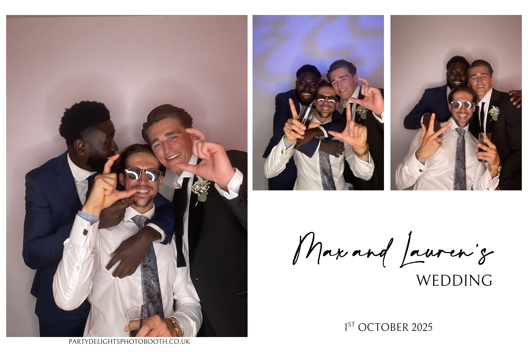 Max and Lauren’s wedding | View more photos from the event at gallery.partydelightsphotobooth.co.uk/u/PartyDelightsPhotoBooth/Max-and-Lauren’s-wedding