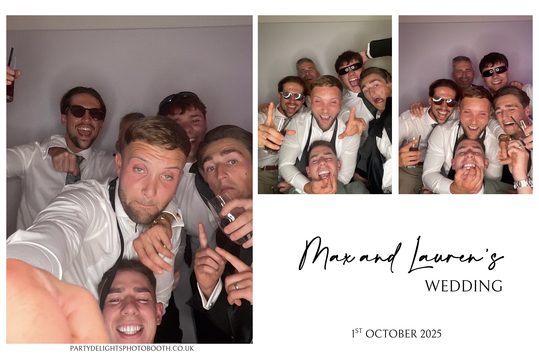 Max and Lauren’s wedding | View more photos from the event at gallery.partydelightsphotobooth.co.uk/u/PartyDelightsPhotoBooth/Max-and-Lauren’s-wedding