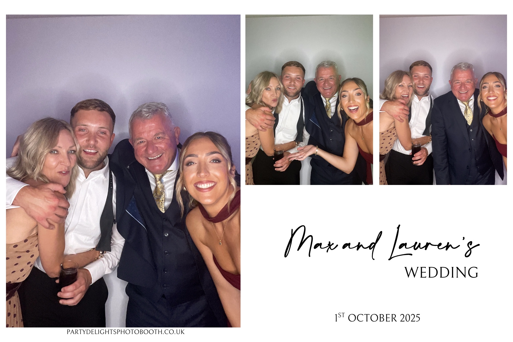 Max and Lauren’s wedding | View more photos from the event at gallery.partydelightsphotobooth.co.uk/u/PartyDelightsPhotoBooth/Max-and-Lauren’s-wedding