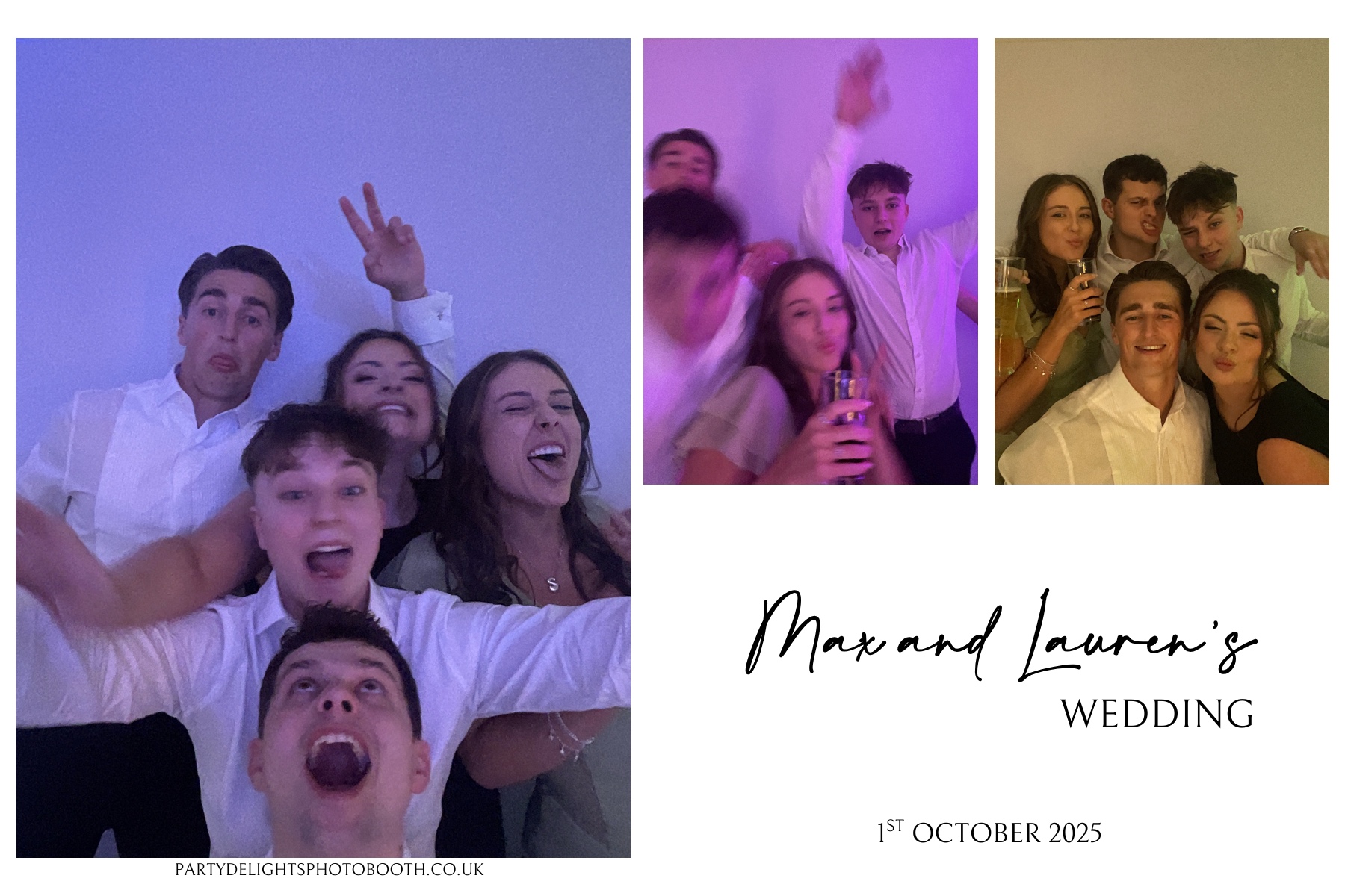 Max and Lauren’s wedding | View more photos from the event at gallery.partydelightsphotobooth.co.uk/u/PartyDelightsPhotoBooth/Max-and-Lauren’s-wedding