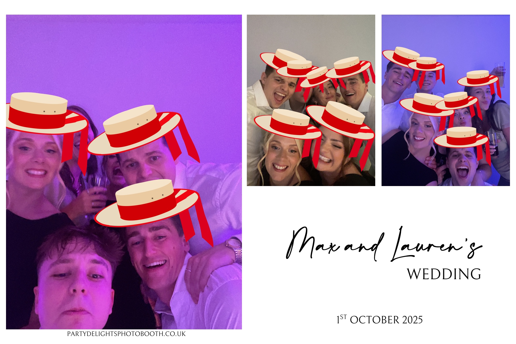Max and Lauren’s wedding | View more photos from the event at gallery.partydelightsphotobooth.co.uk/u/PartyDelightsPhotoBooth/Max-and-Lauren’s-wedding
