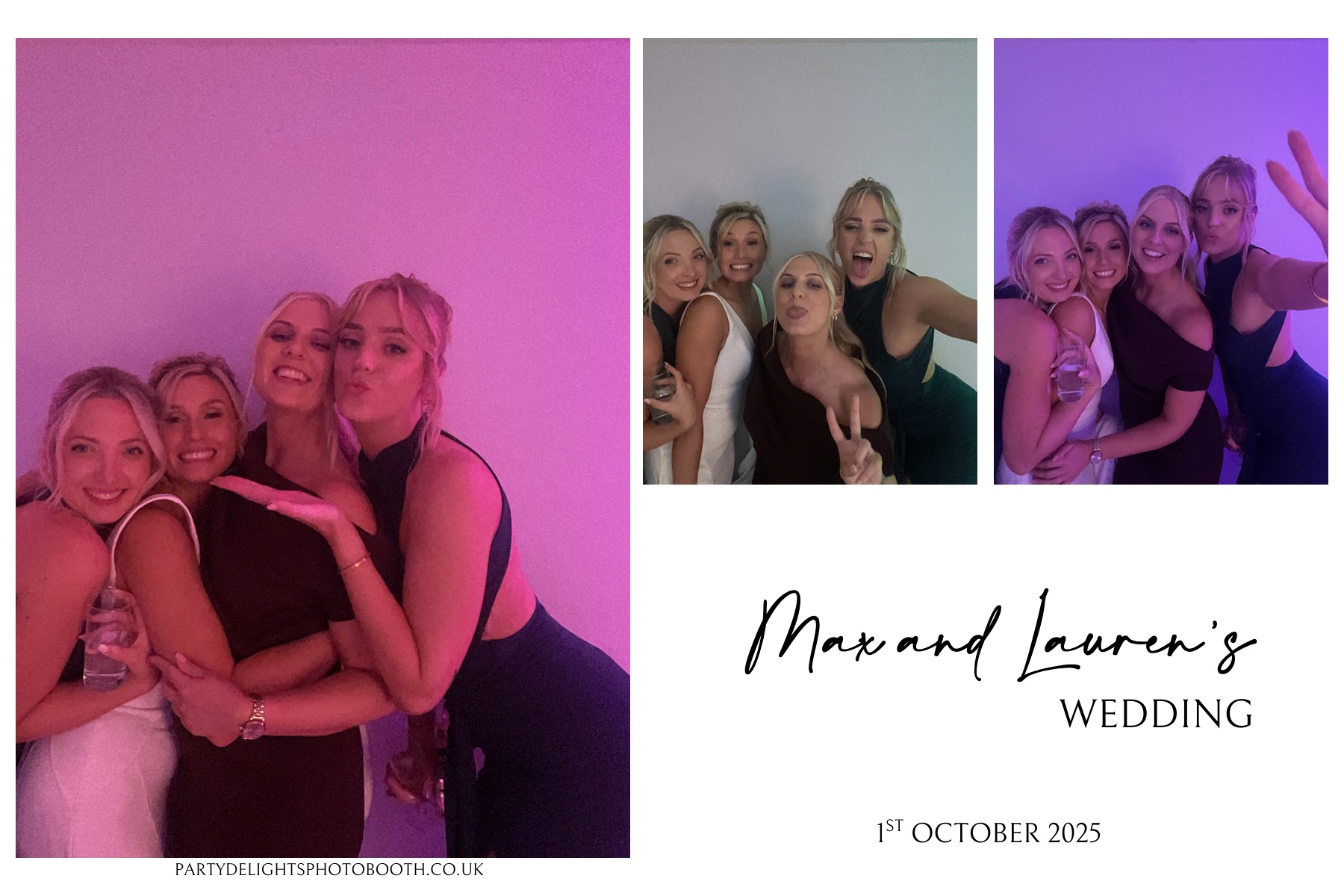 Max and Lauren’s wedding | View more photos from the event at gallery.partydelightsphotobooth.co.uk/u/PartyDelightsPhotoBooth/Max-and-Lauren’s-wedding