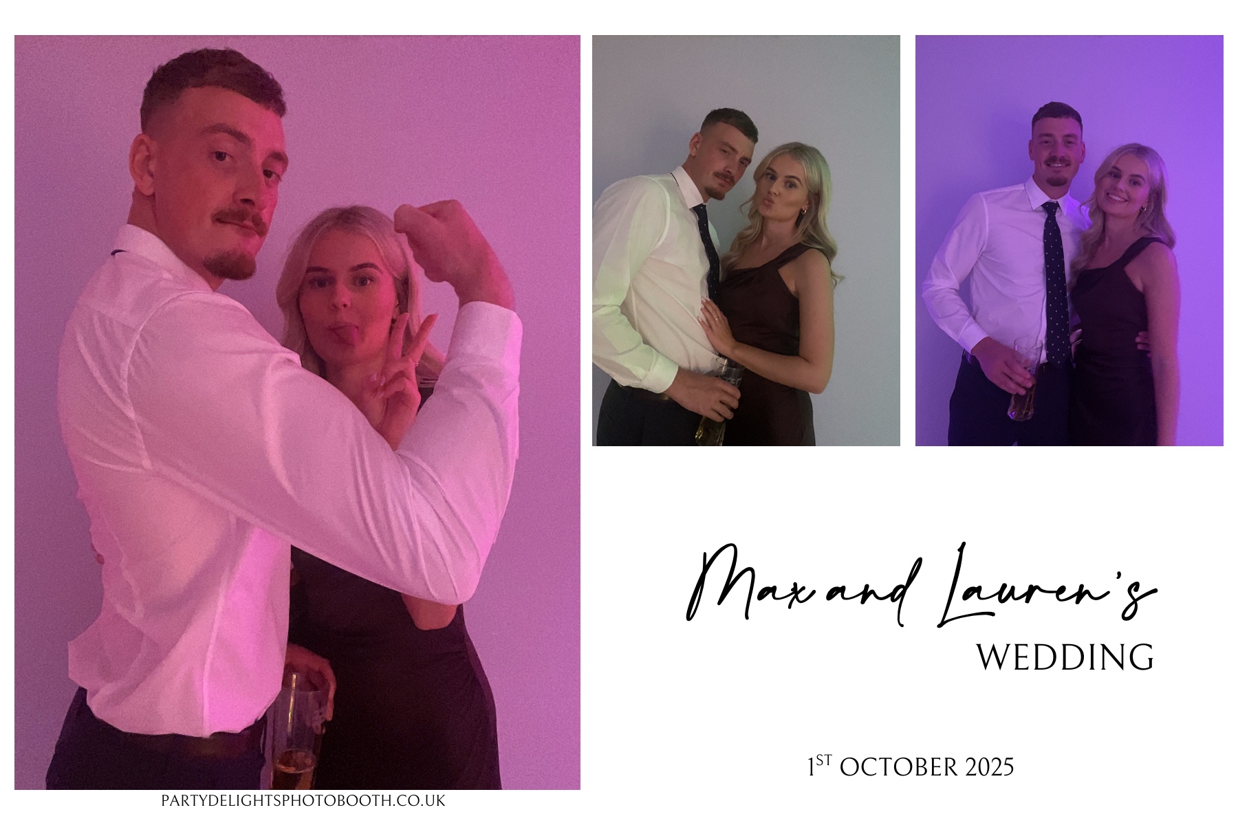 Max and Lauren’s wedding | View more photos from the event at gallery.partydelightsphotobooth.co.uk/u/PartyDelightsPhotoBooth/Max-and-Lauren’s-wedding