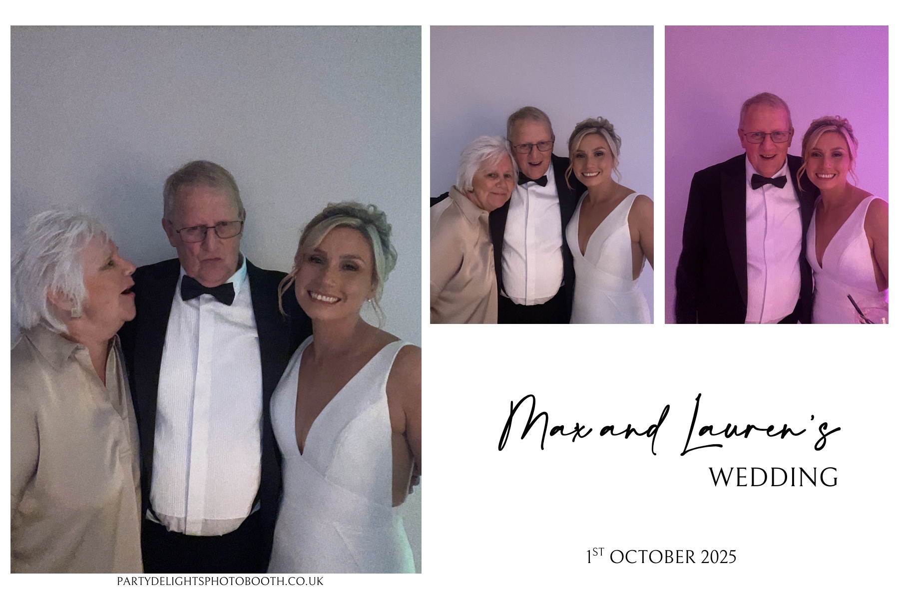 Max and Lauren’s wedding | View more photos from the event at gallery.partydelightsphotobooth.co.uk/u/PartyDelightsPhotoBooth/Max-and-Lauren’s-wedding