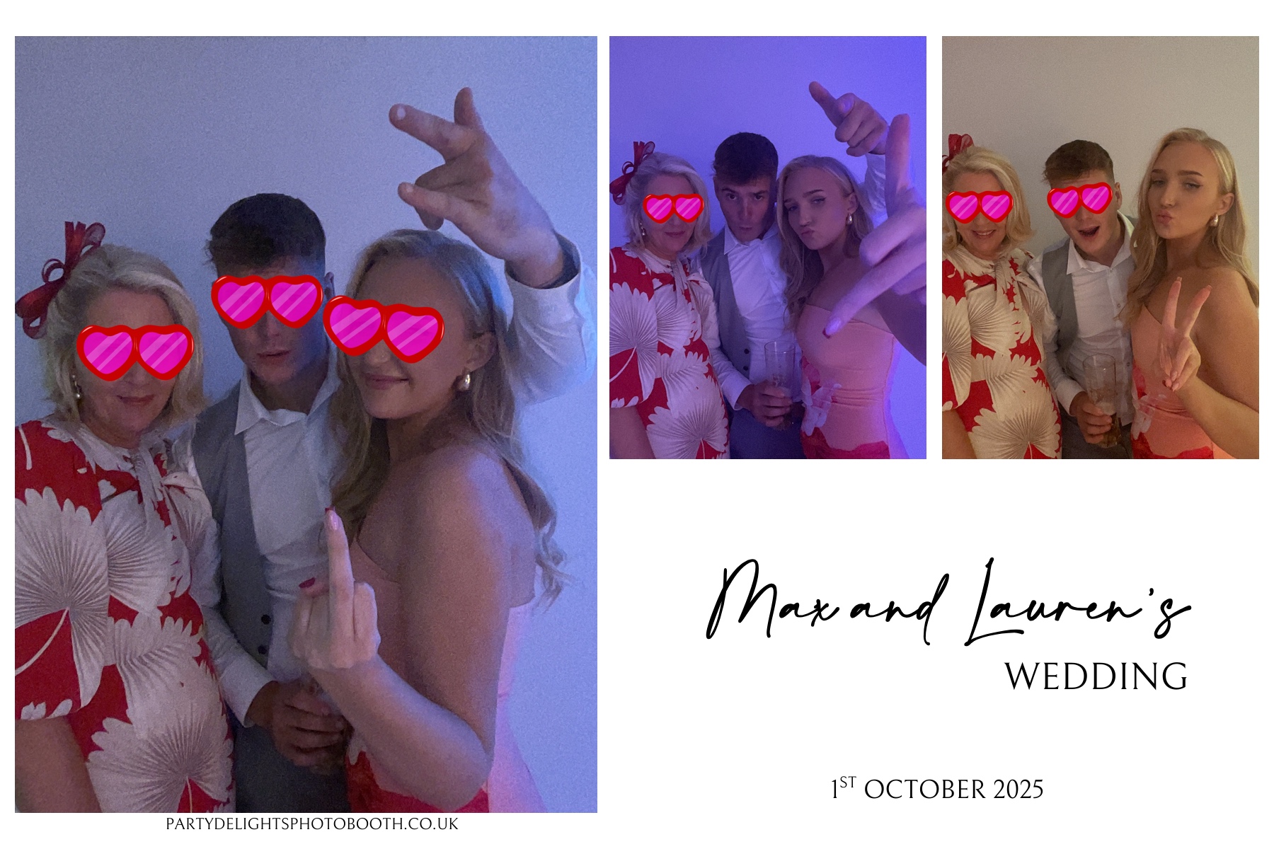 Max and Lauren’s wedding | View more photos from the event at gallery.partydelightsphotobooth.co.uk/u/PartyDelightsPhotoBooth/Max-and-Lauren’s-wedding