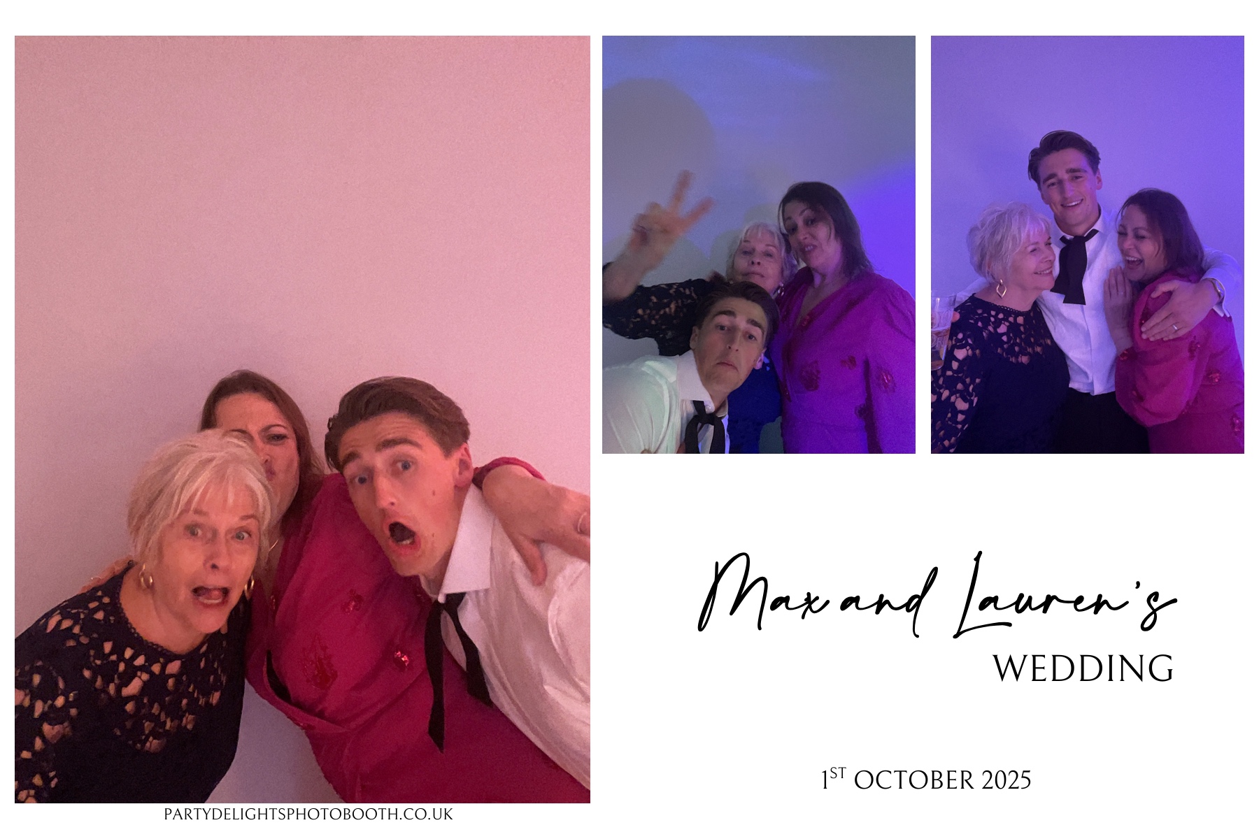 Max and Lauren’s wedding | View more photos from the event at gallery.partydelightsphotobooth.co.uk/u/PartyDelightsPhotoBooth/Max-and-Lauren’s-wedding