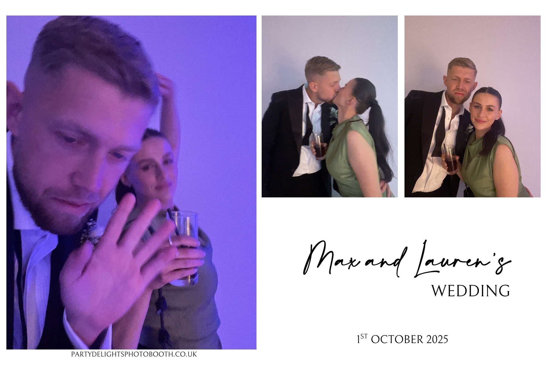 Max and Lauren’s wedding | View more photos from the event at gallery.partydelightsphotobooth.co.uk/u/PartyDelightsPhotoBooth/Max-and-Lauren’s-wedding