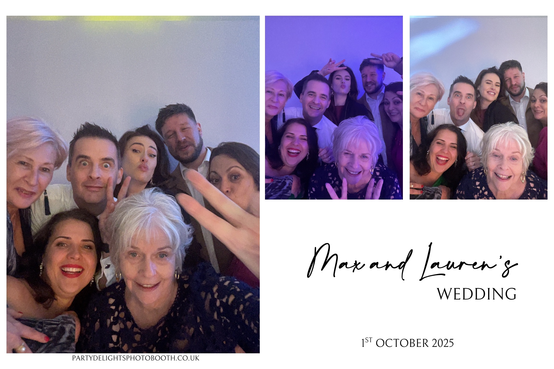 Max and Lauren’s wedding | View more photos from the event at gallery.partydelightsphotobooth.co.uk/u/PartyDelightsPhotoBooth/Max-and-Lauren’s-wedding