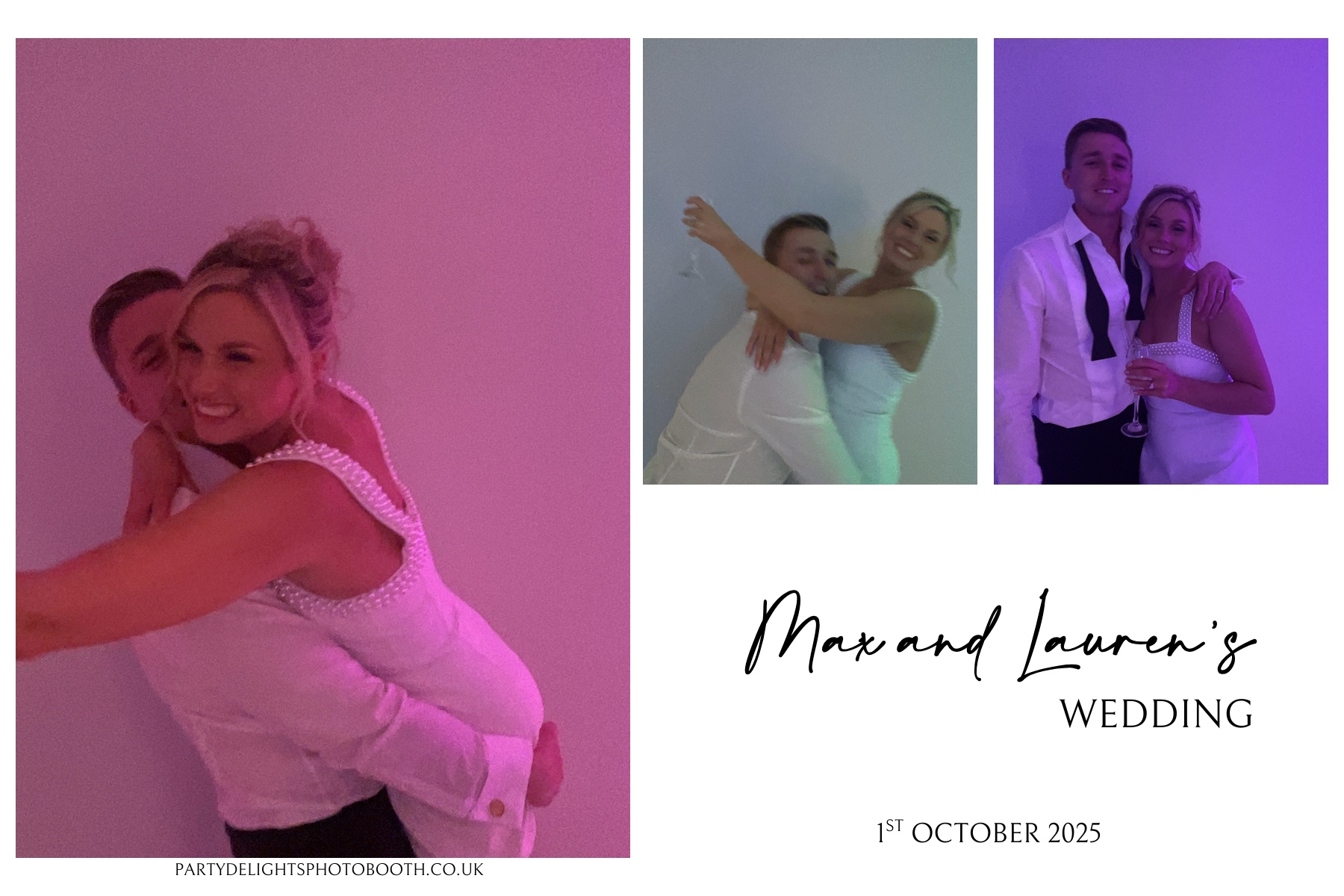 Max and Lauren’s wedding | View more photos from the event at gallery.partydelightsphotobooth.co.uk/u/PartyDelightsPhotoBooth/Max-and-Lauren’s-wedding