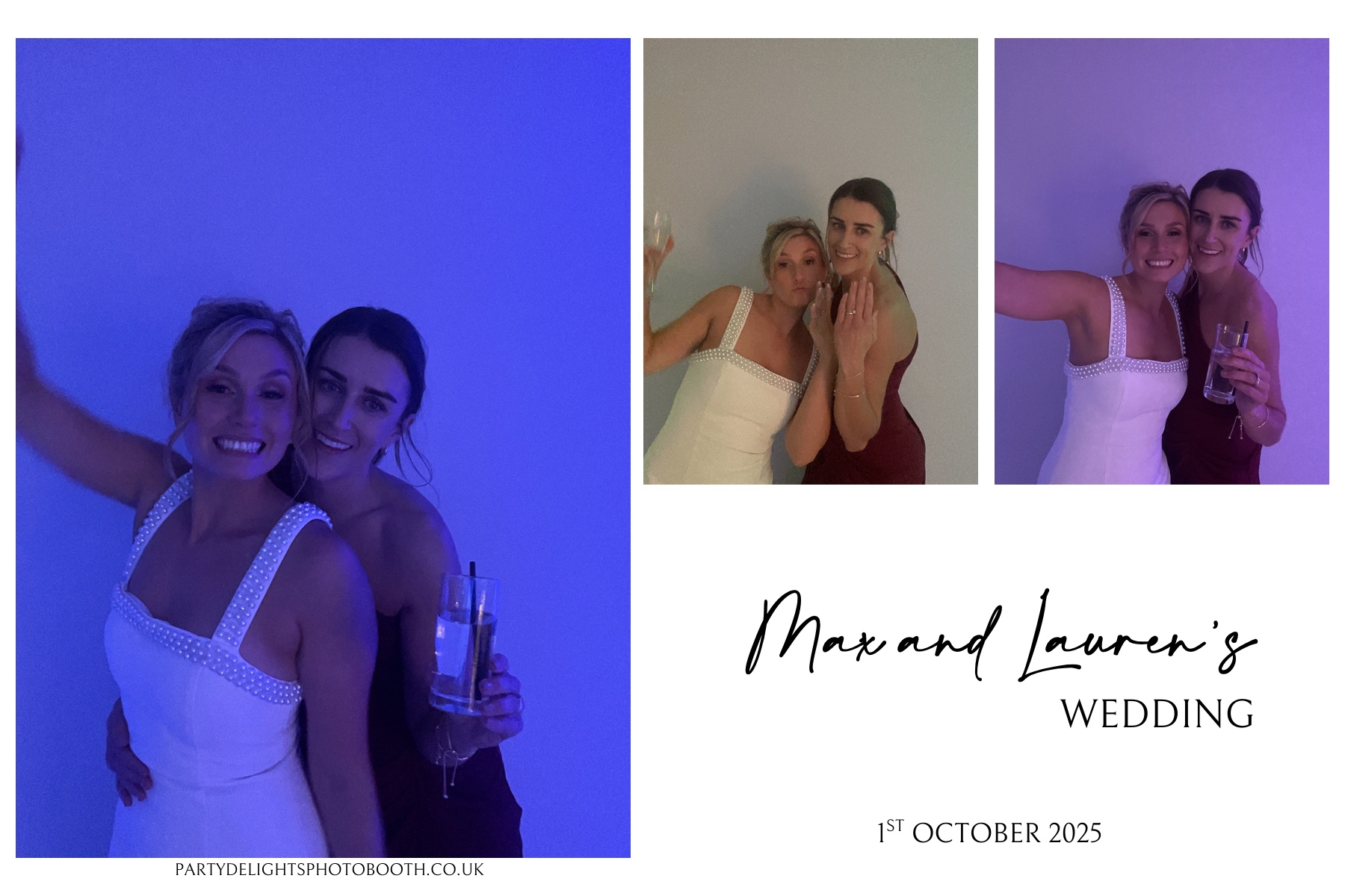 Max and Lauren’s wedding | View more photos from the event at gallery.partydelightsphotobooth.co.uk/u/PartyDelightsPhotoBooth/Max-and-Lauren’s-wedding