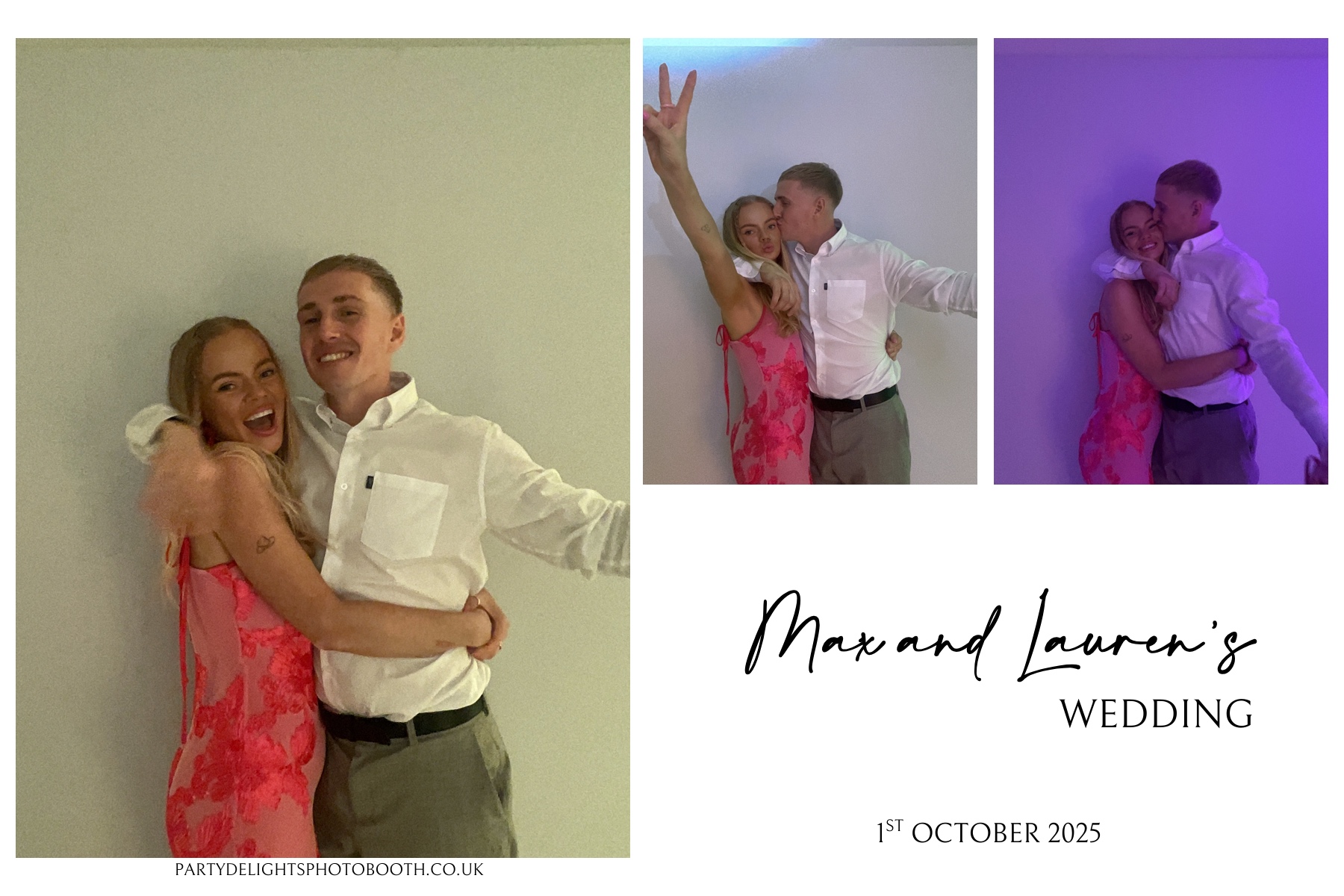 Max and Lauren’s wedding | View more photos from the event at gallery.partydelightsphotobooth.co.uk/u/PartyDelightsPhotoBooth/Max-and-Lauren’s-wedding