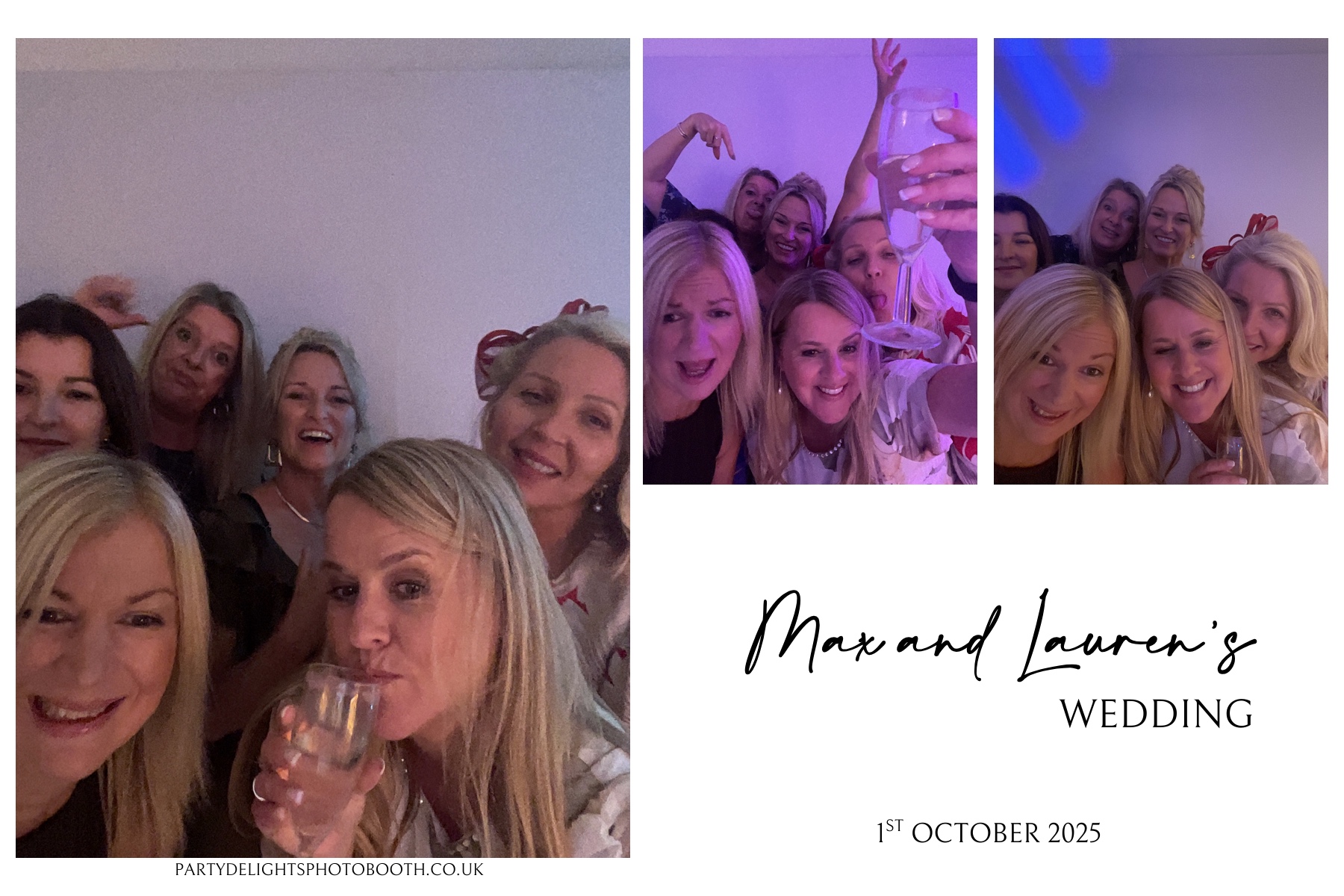 Max and Lauren’s wedding | View more photos from the event at gallery.partydelightsphotobooth.co.uk/u/PartyDelightsPhotoBooth/Max-and-Lauren’s-wedding